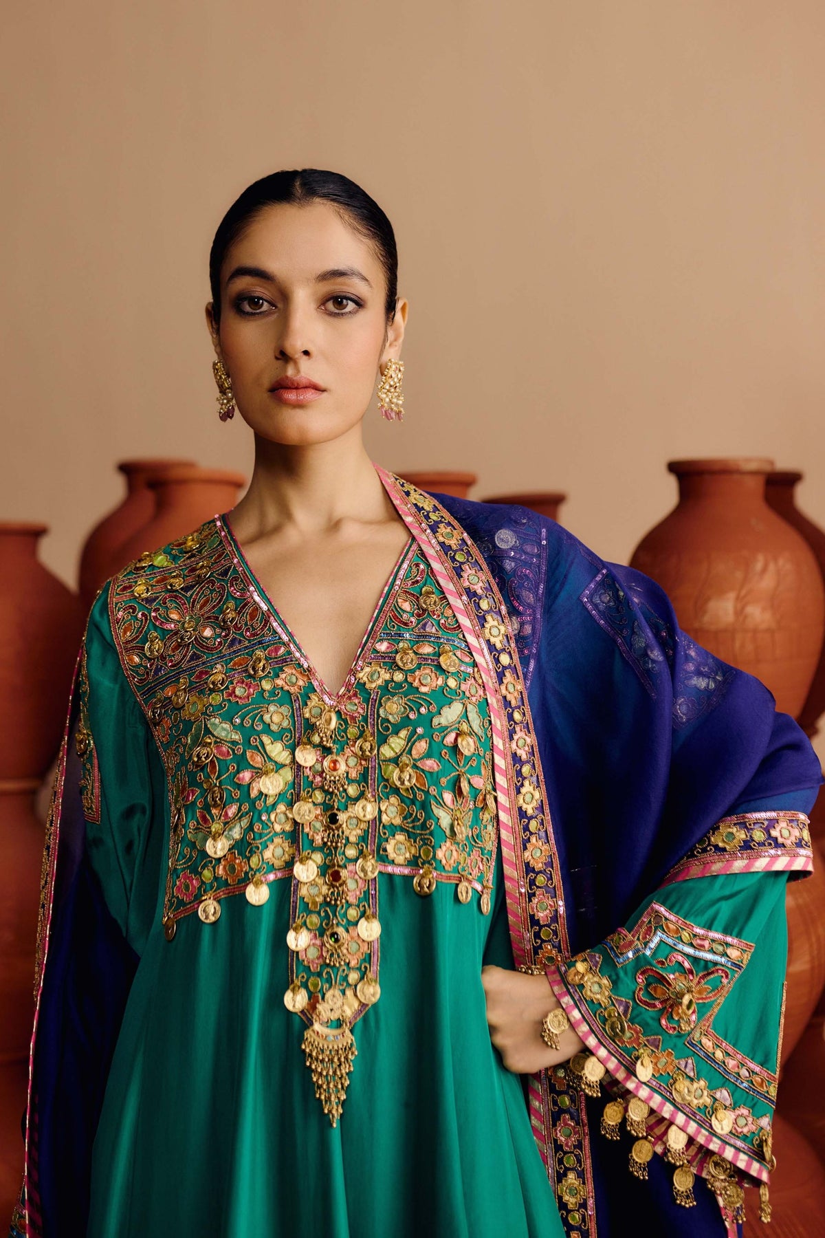 Ziya Kalidaar Kurta Salwar Set