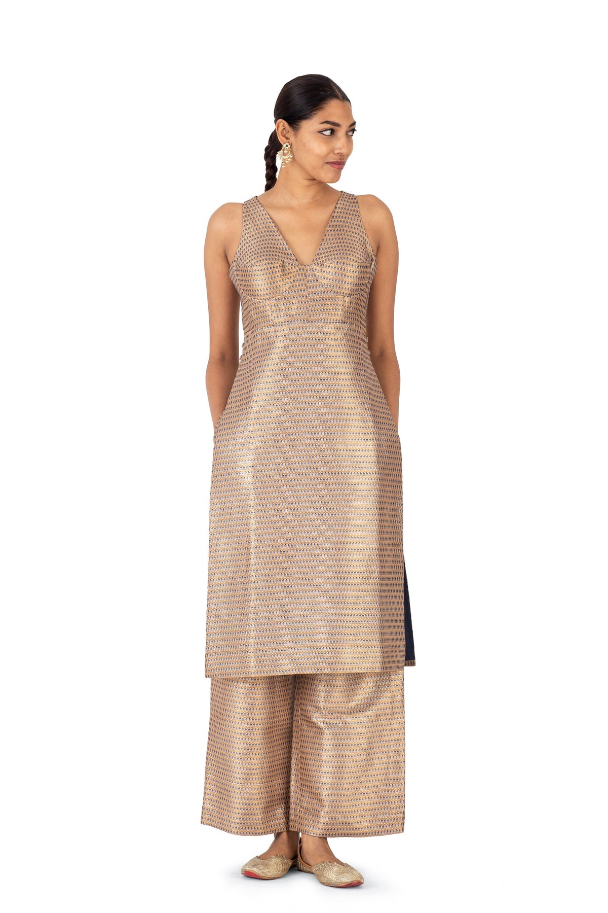 Baina Brocase Kurta and Pants