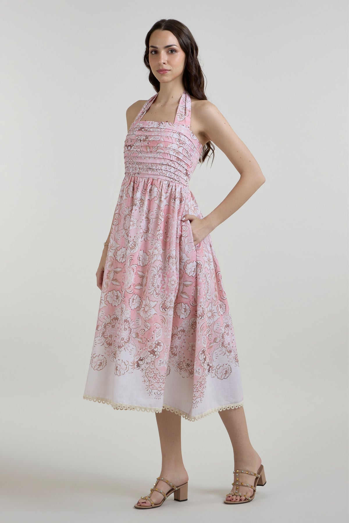 Anna Halter Dress