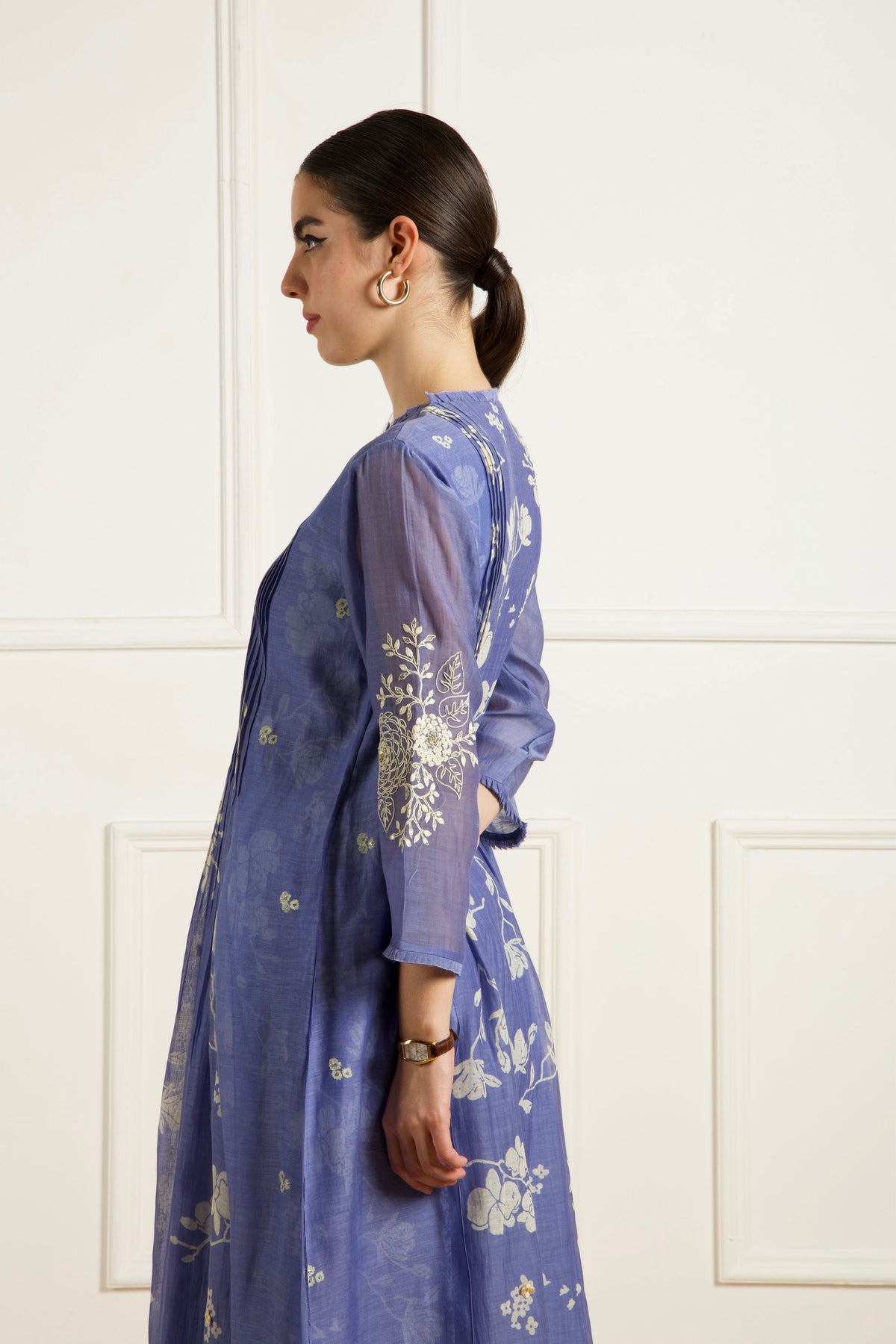 Twilight Pleated Kurta Set