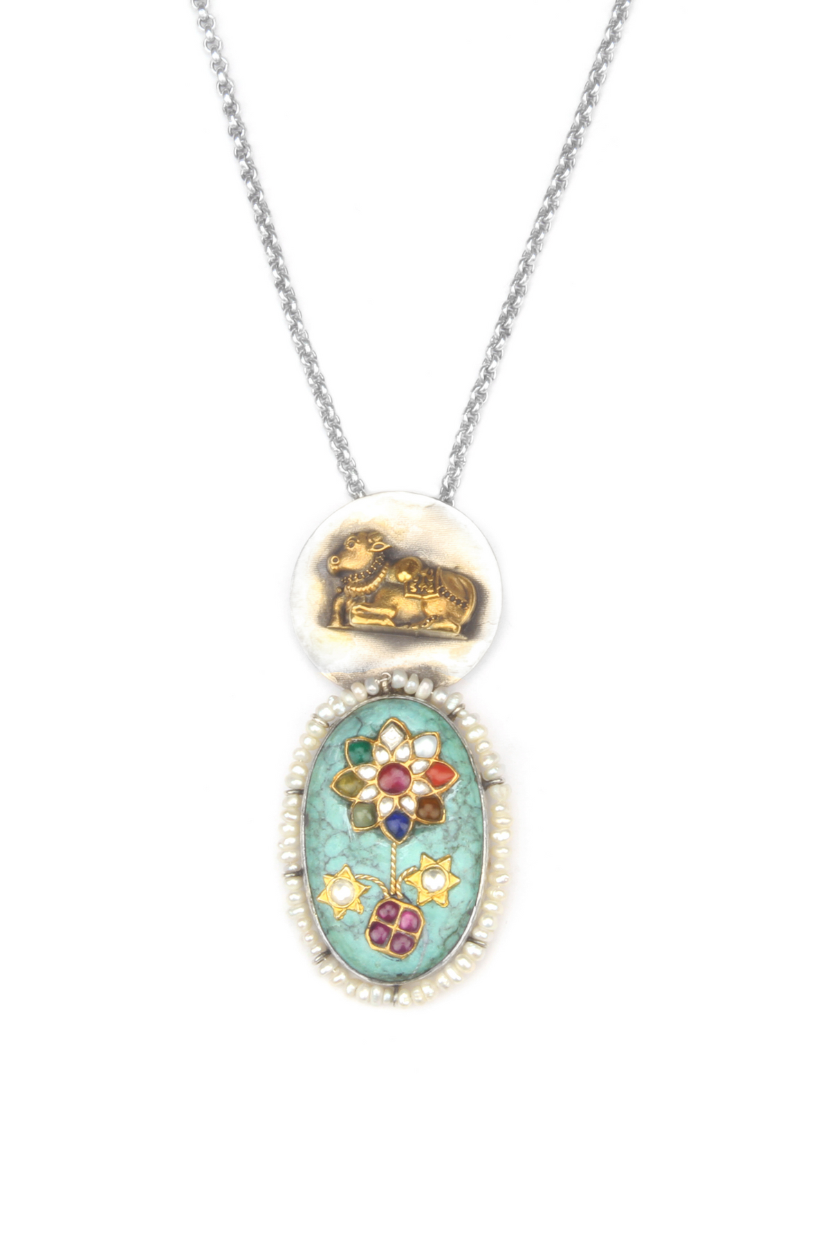 Silver Aadita Pendant