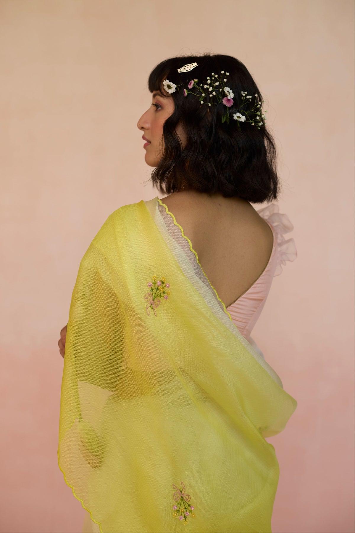 Kota Doria Silk Saree