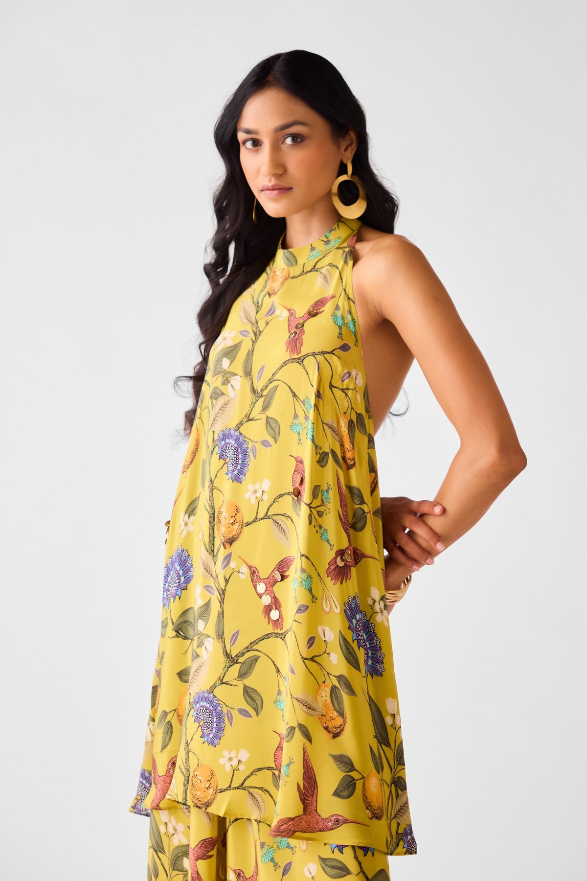 Halter Neck Sharara Set