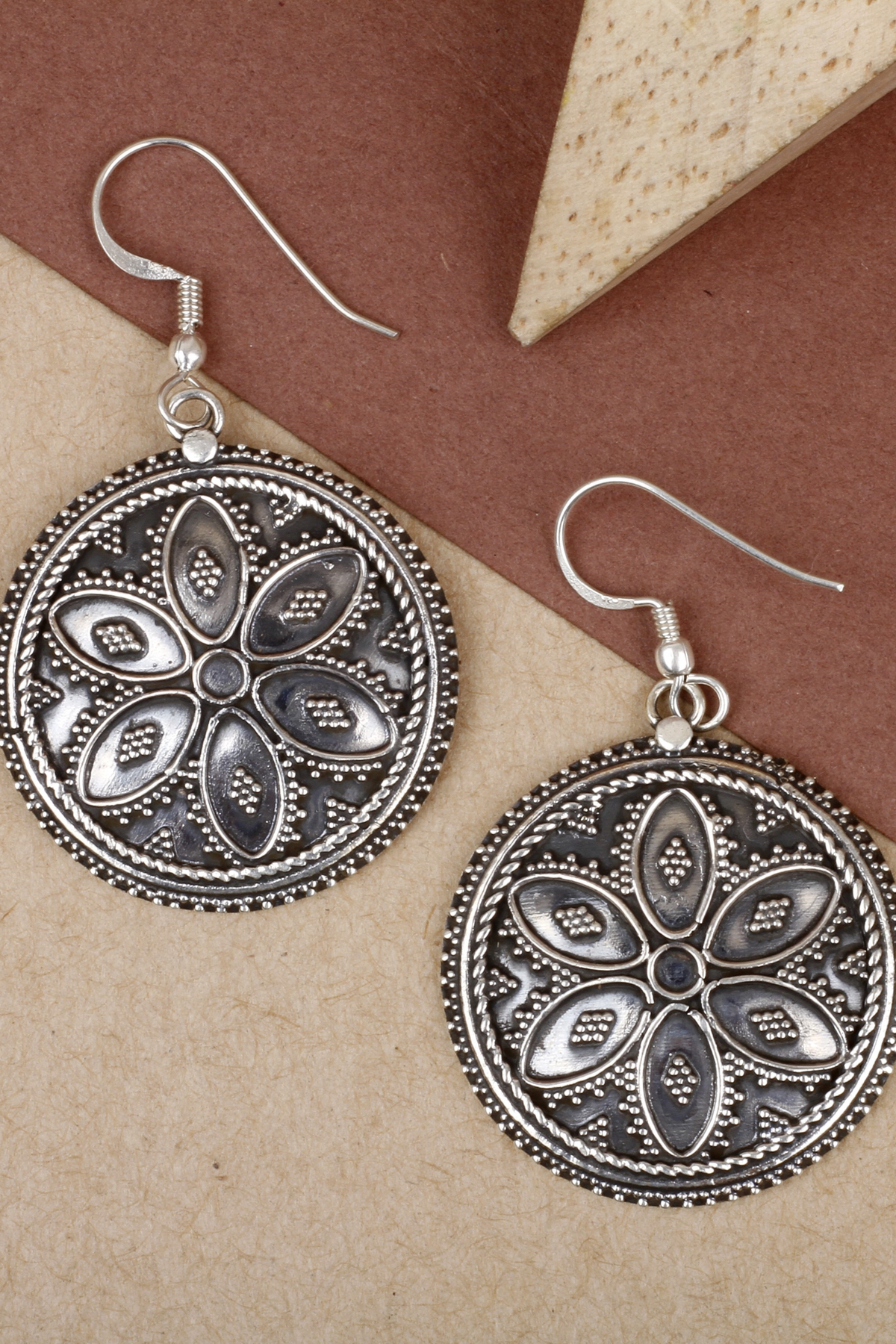 Lubena  Silver Earrings