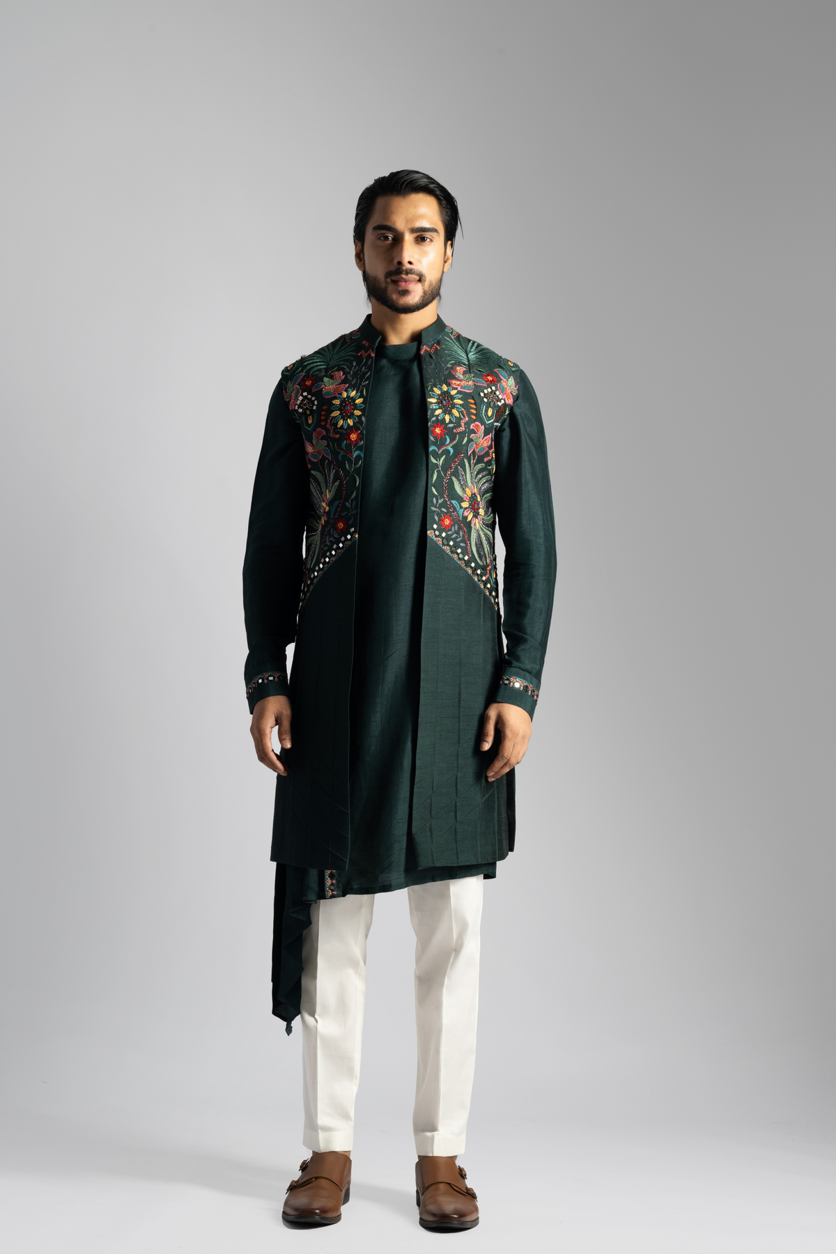 Emerald Green Kurta Set