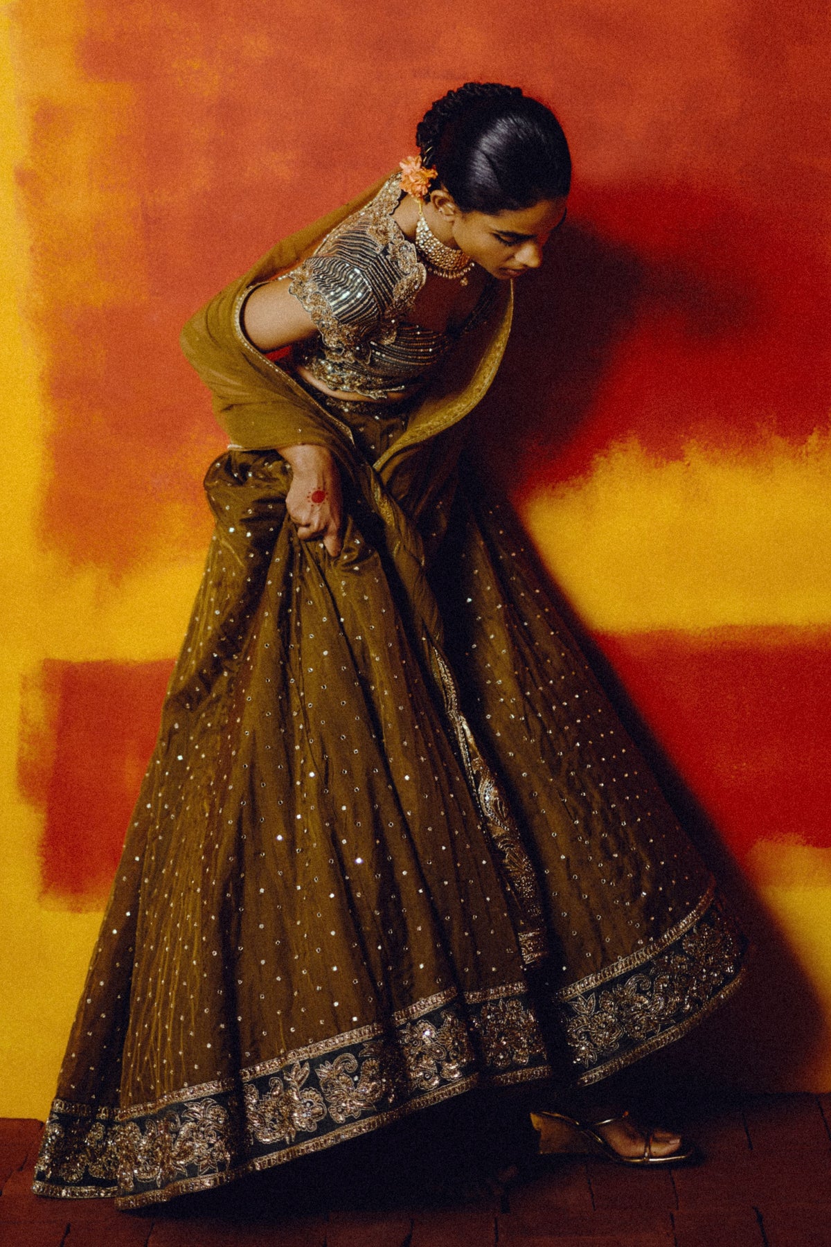 Mridani Lehenga Set