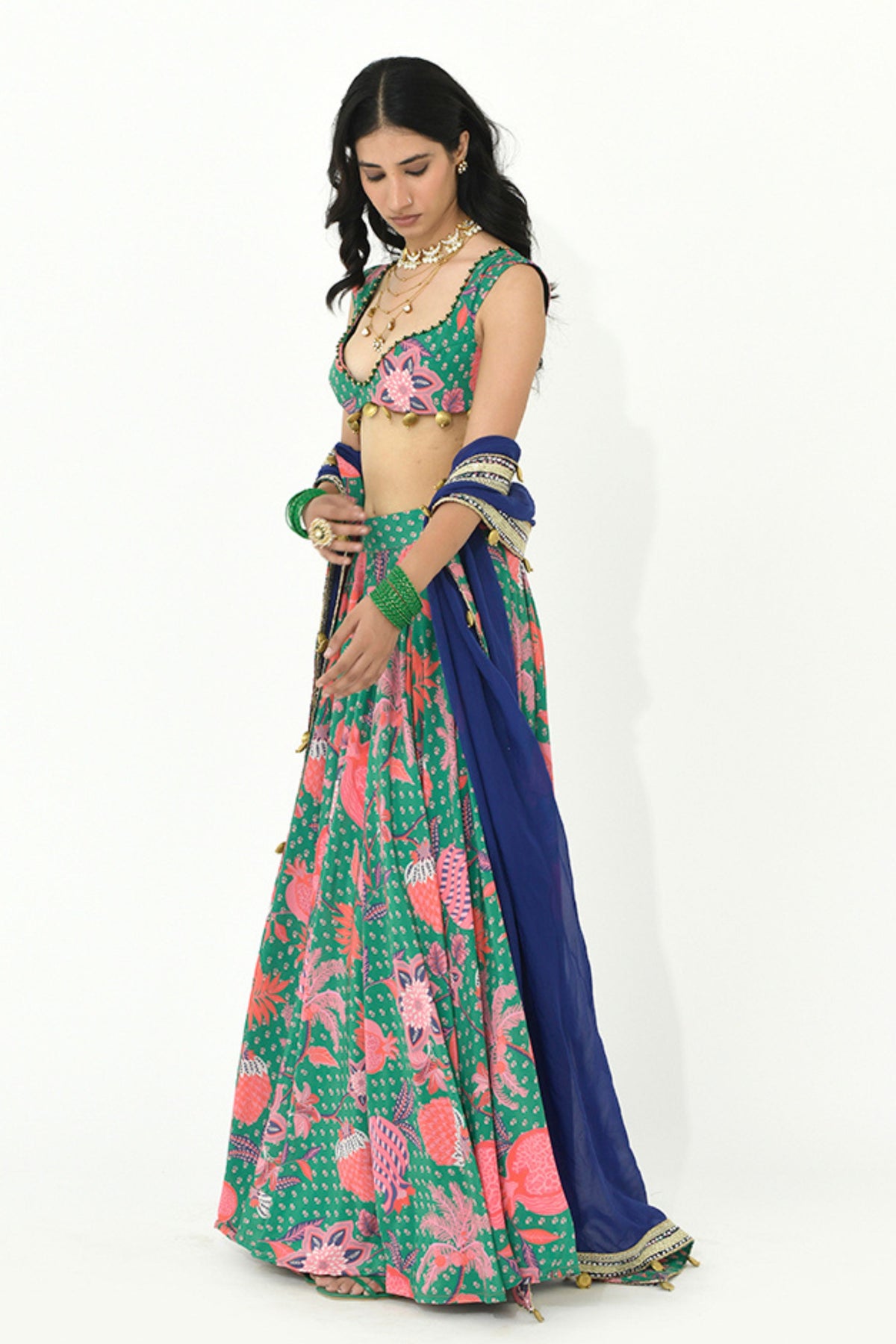 Boho Lehenga Set