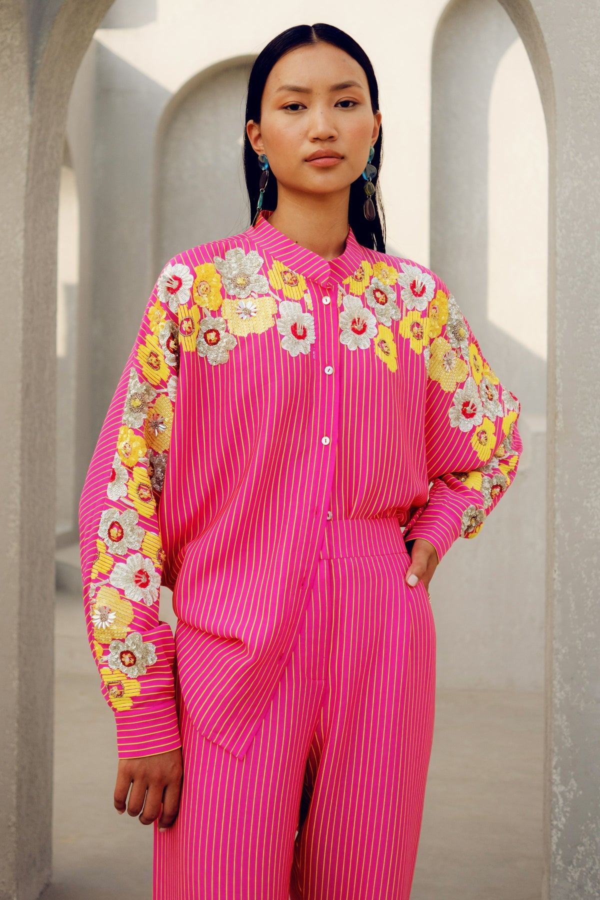 Pink Chole Kimono