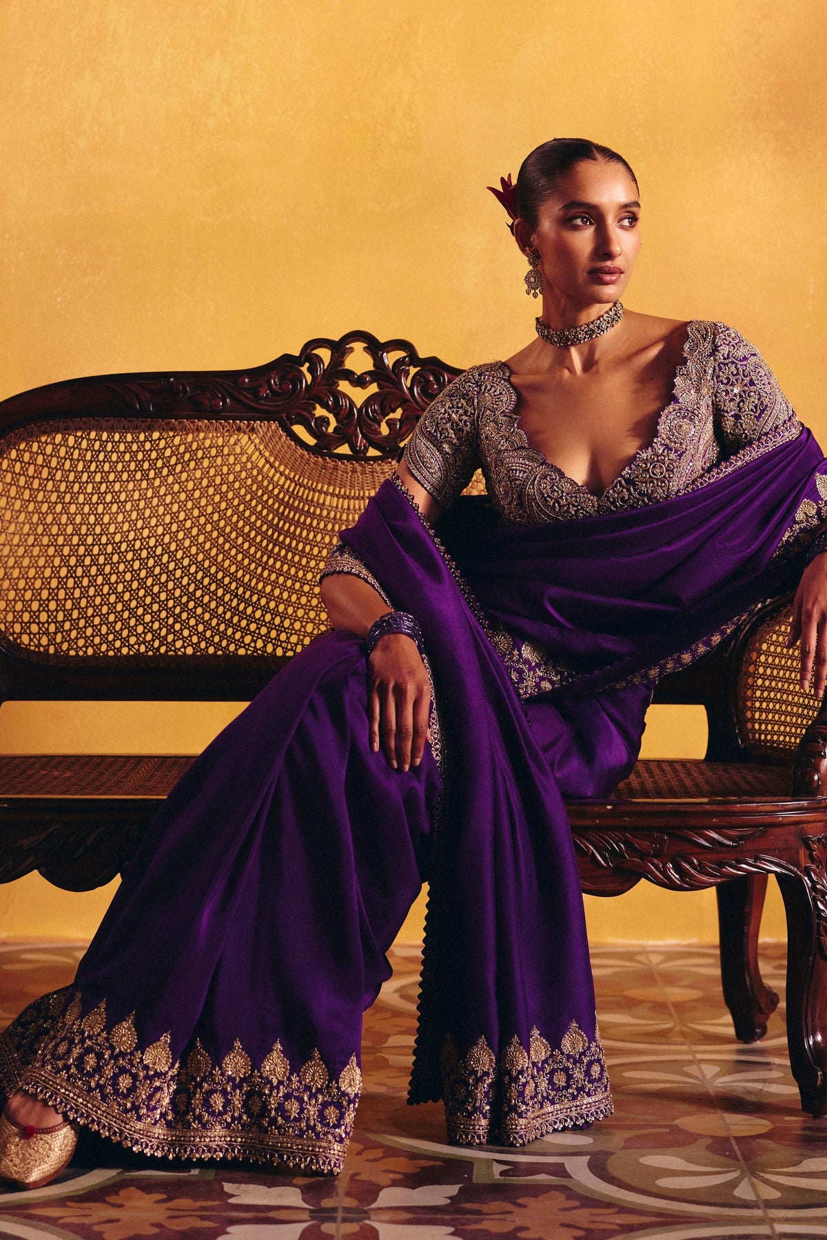 Mahamayi Saree Set