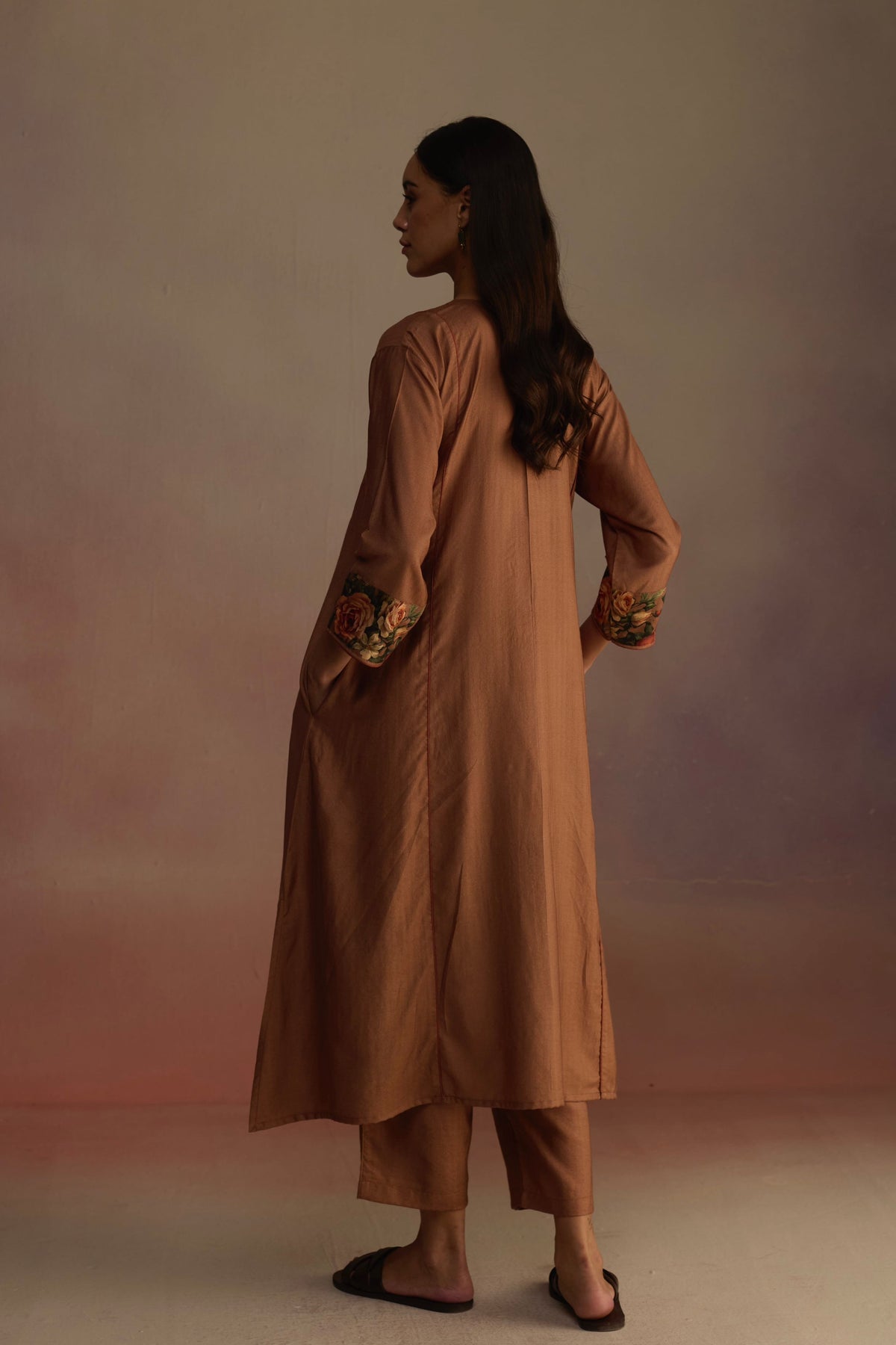 Cinnamon Brown Kurta