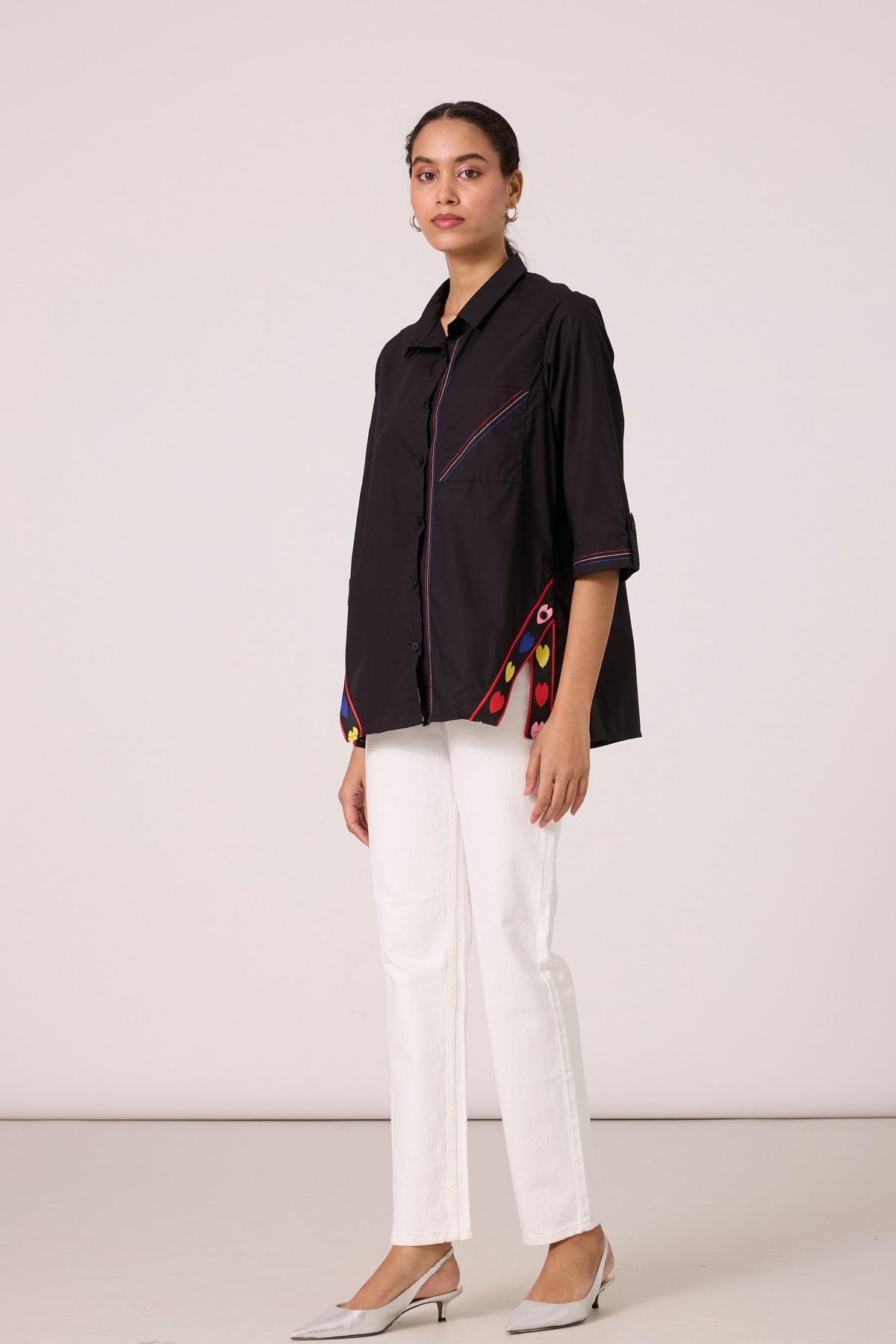 Doris Black Shirt