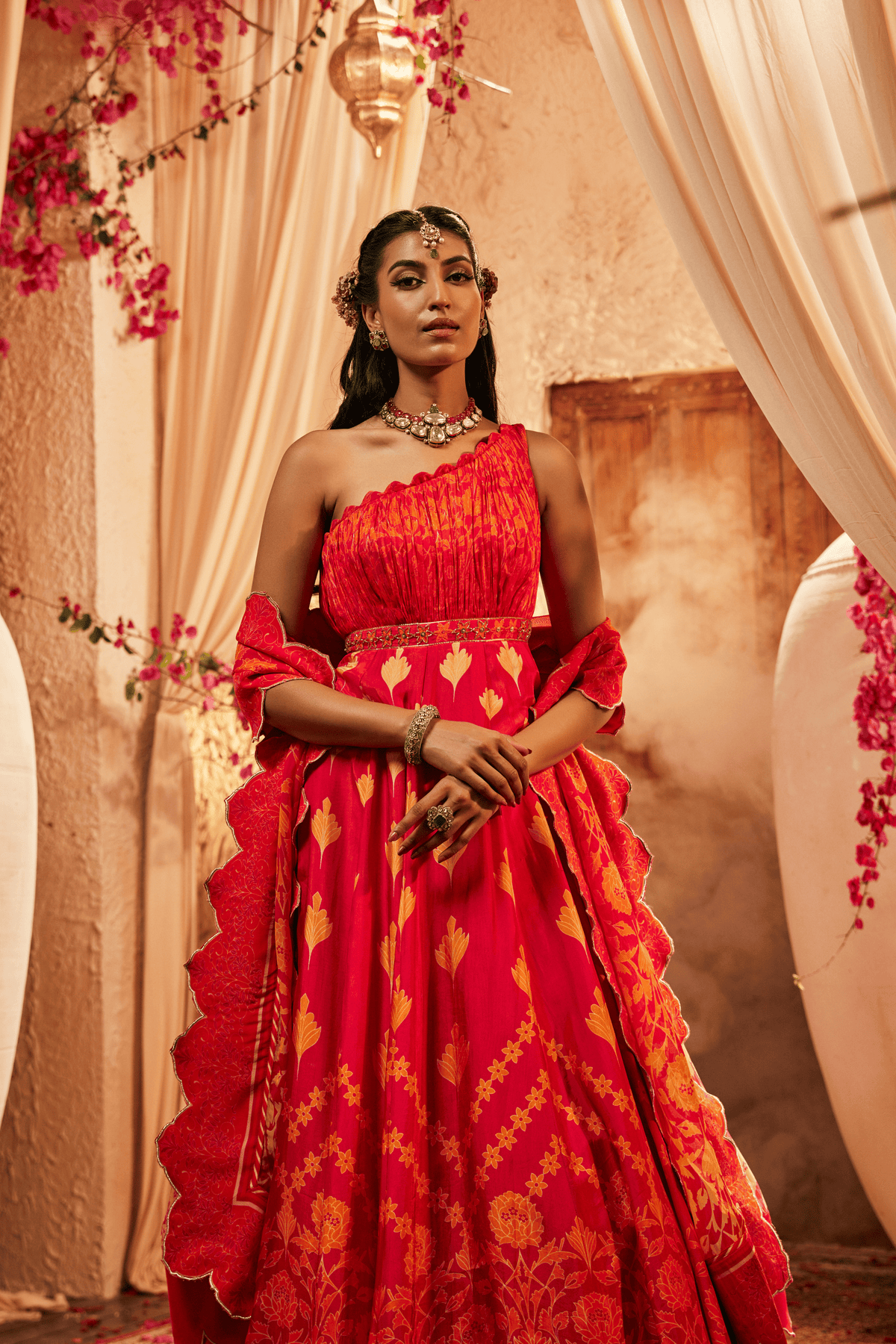 Vega Embroidered Anarkali Set