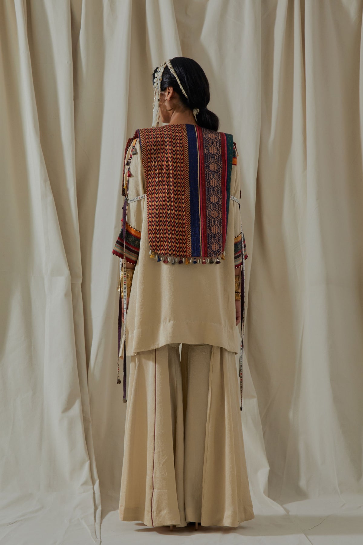 Zuri Gilet With Sharara