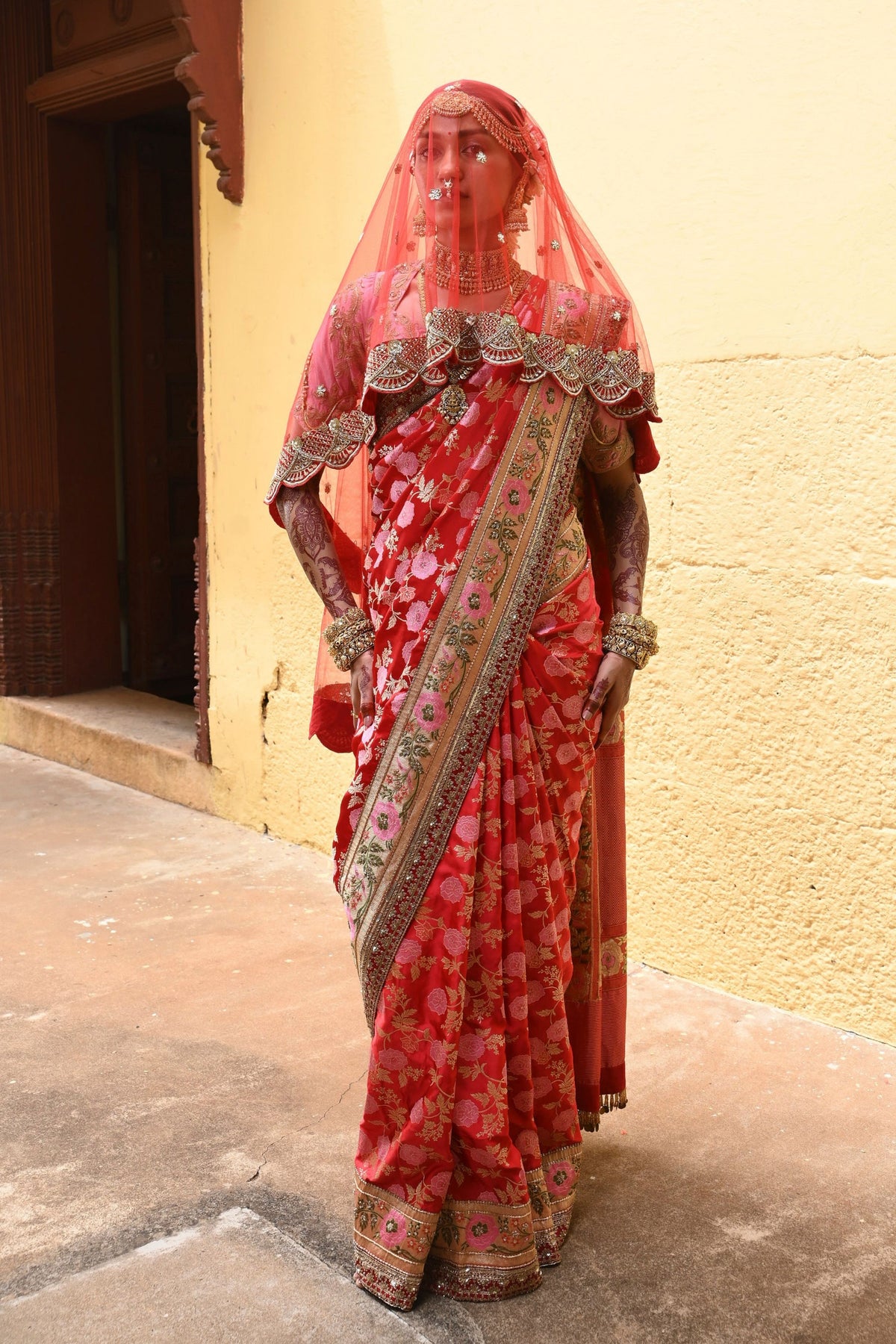 Shivagami Red Veil
