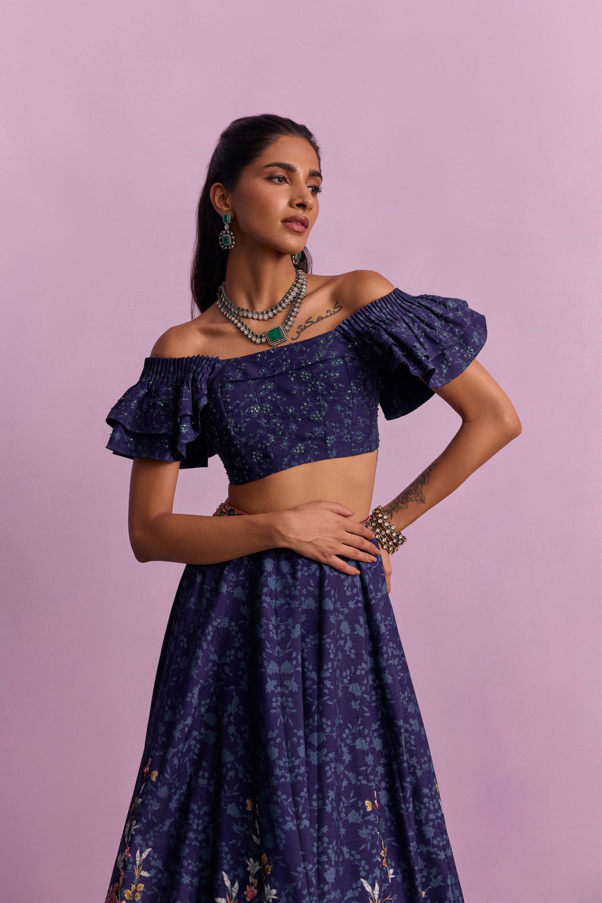 Amelia Vintage Design Lehenga Set