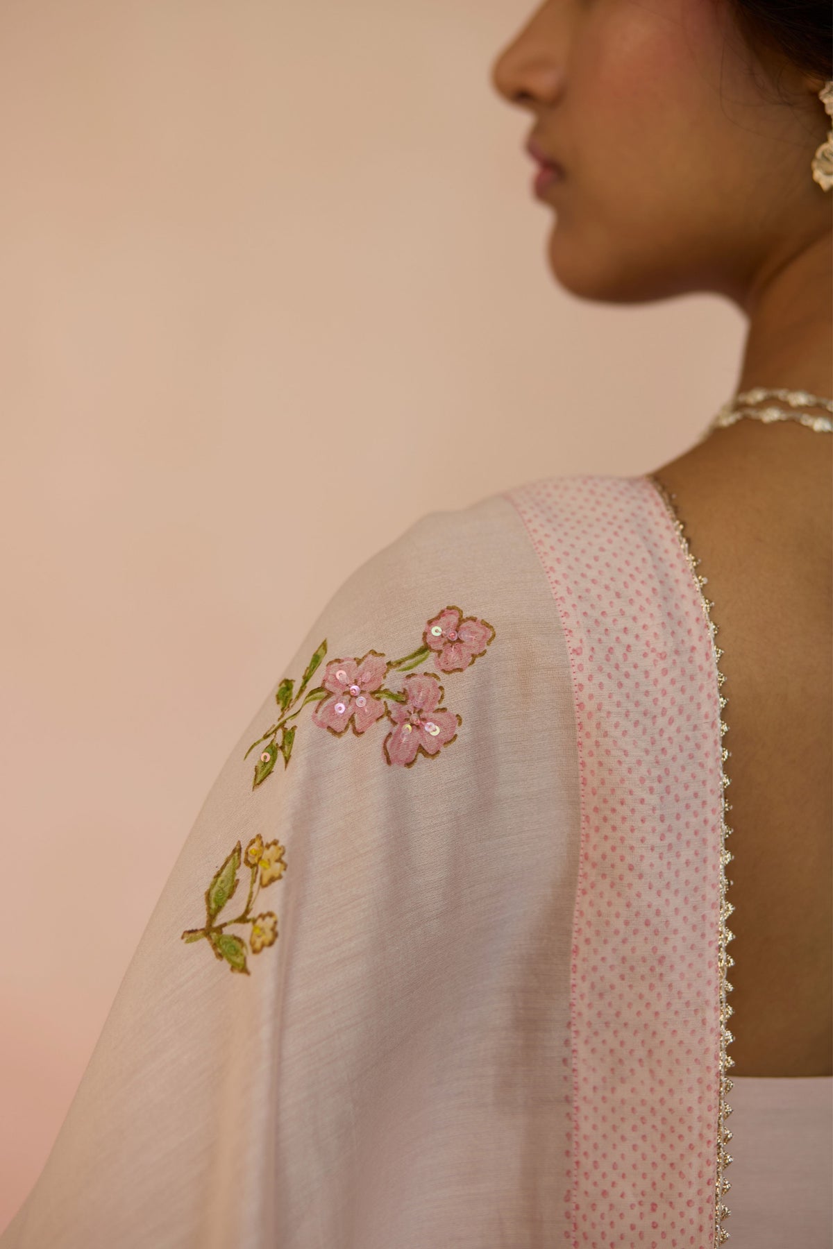 Gulabi Silk Saree