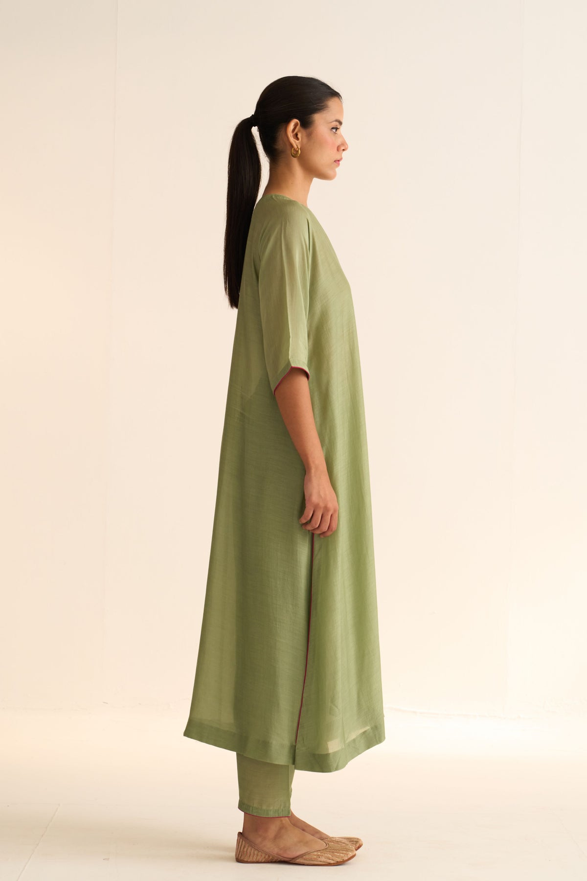 Kiana Mint Green Kurta Set