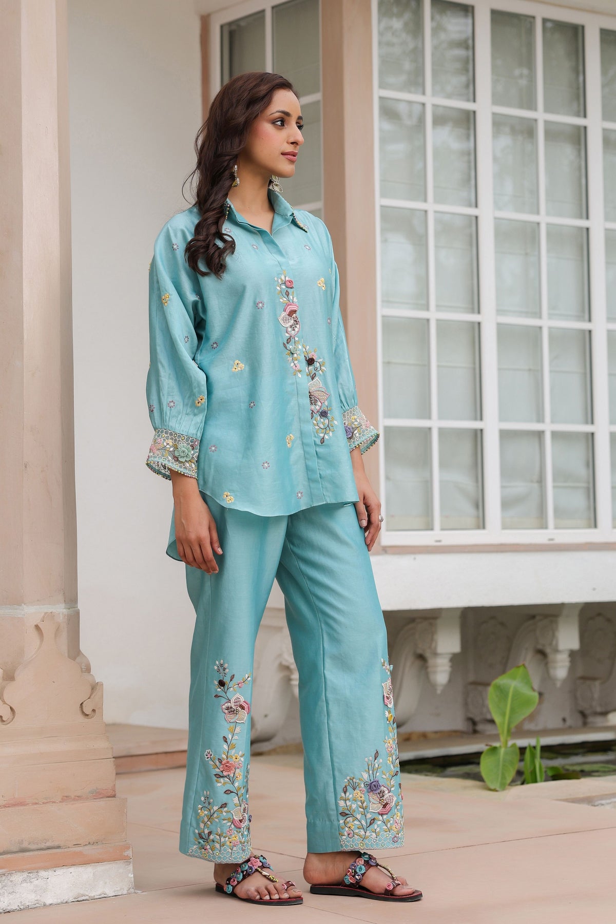 Gulzar Embroidered Co-ord Set