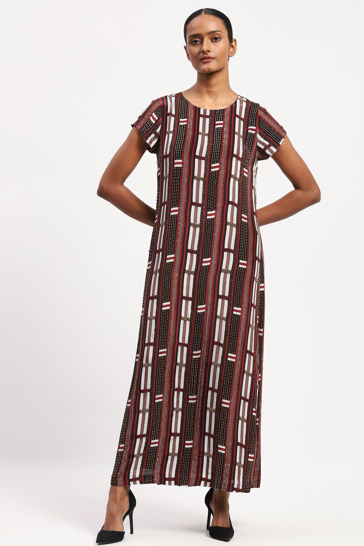 Kente Stripes Dress