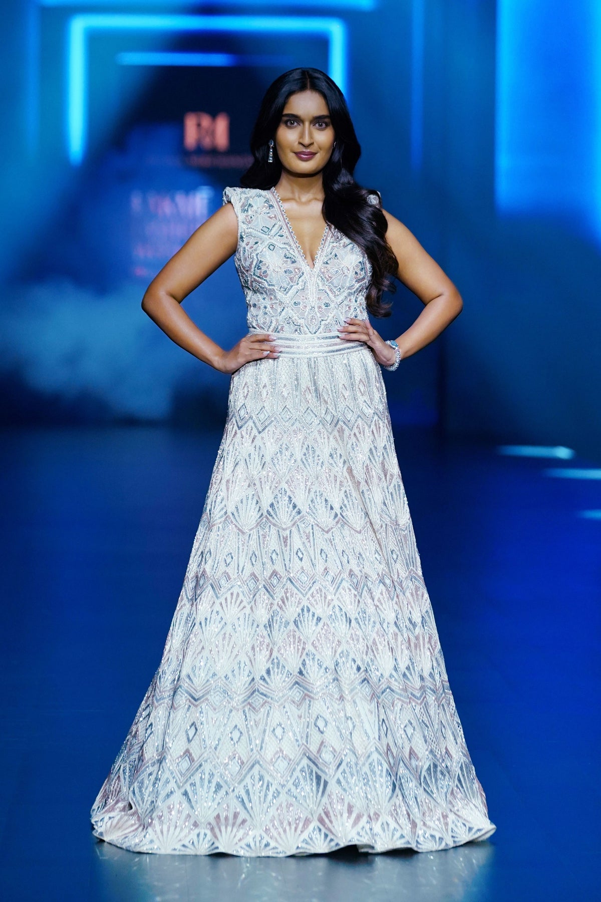Cosmos Bodysuit Lehenga
