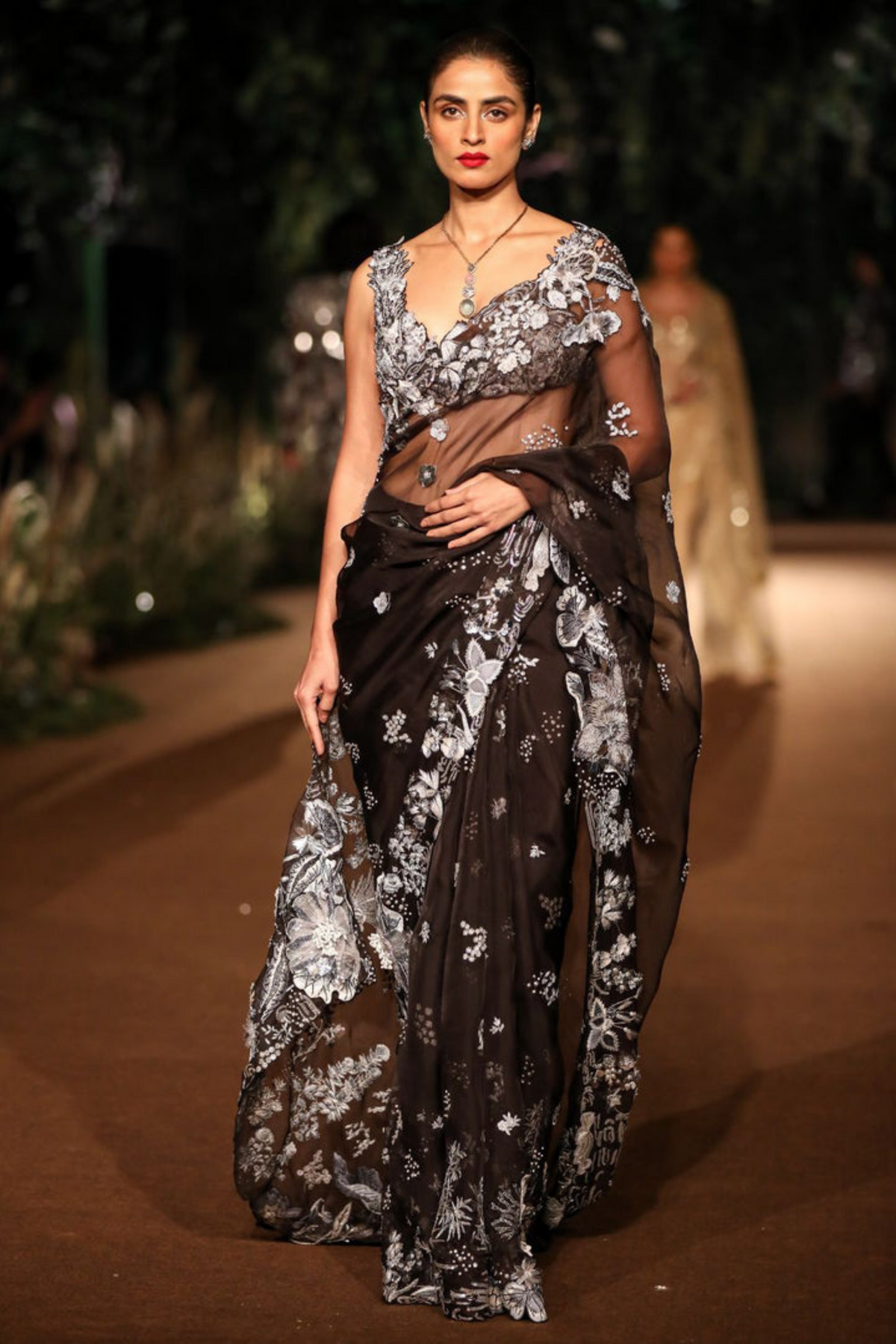 Sunderbans Tonal Saree Set