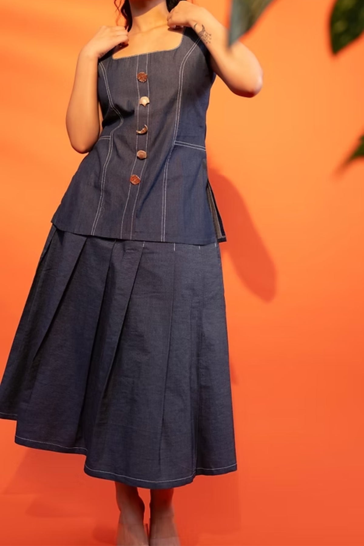 Denim Co-ord Set