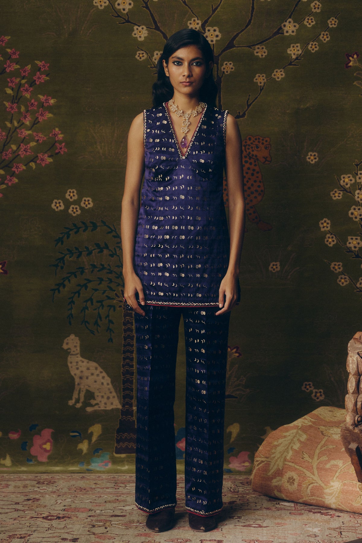 Sapphire Tunic Set