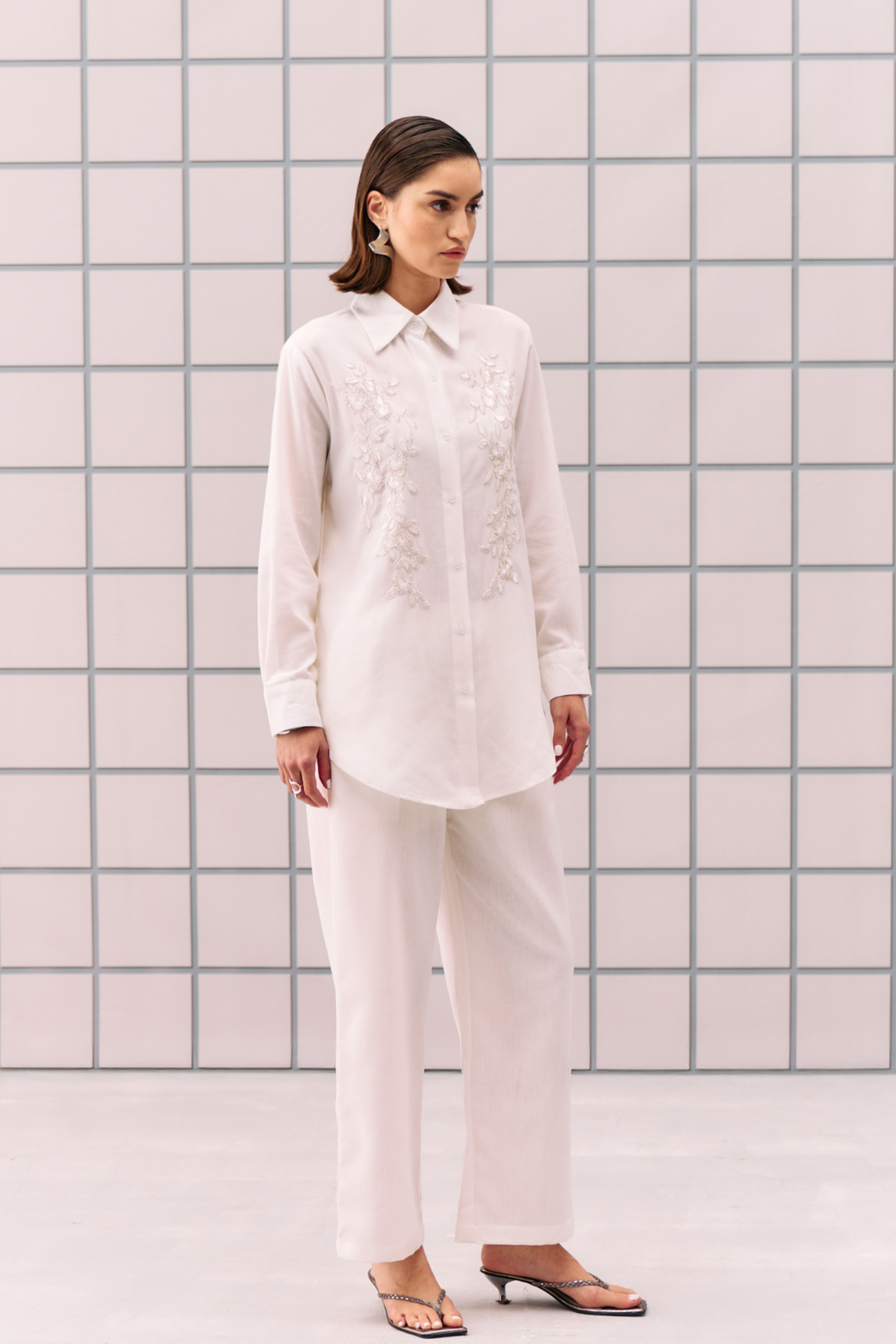 White Amy Co-ord Set