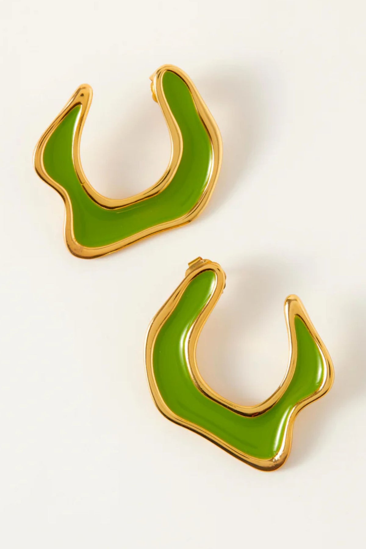 Hawaii-l Green Earrings