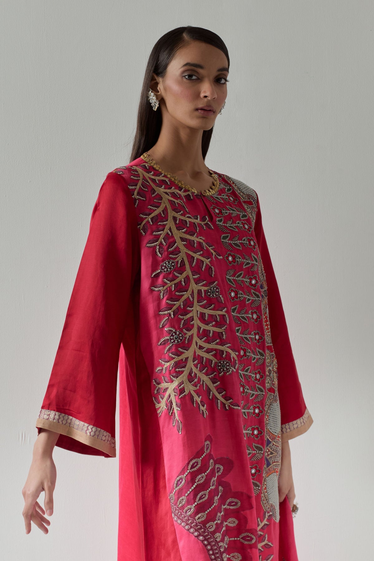 Fuchsia  Kaftan