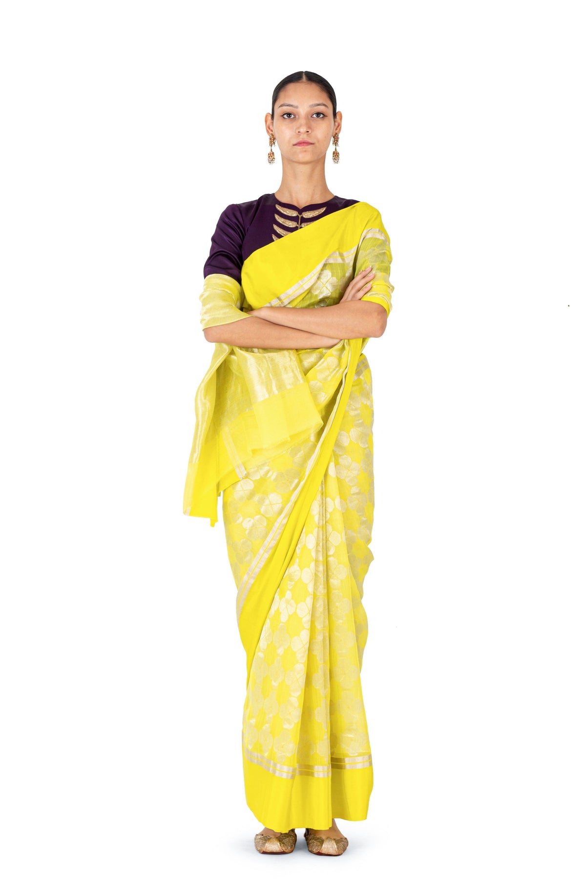 Jui Dandi Brocade Saree