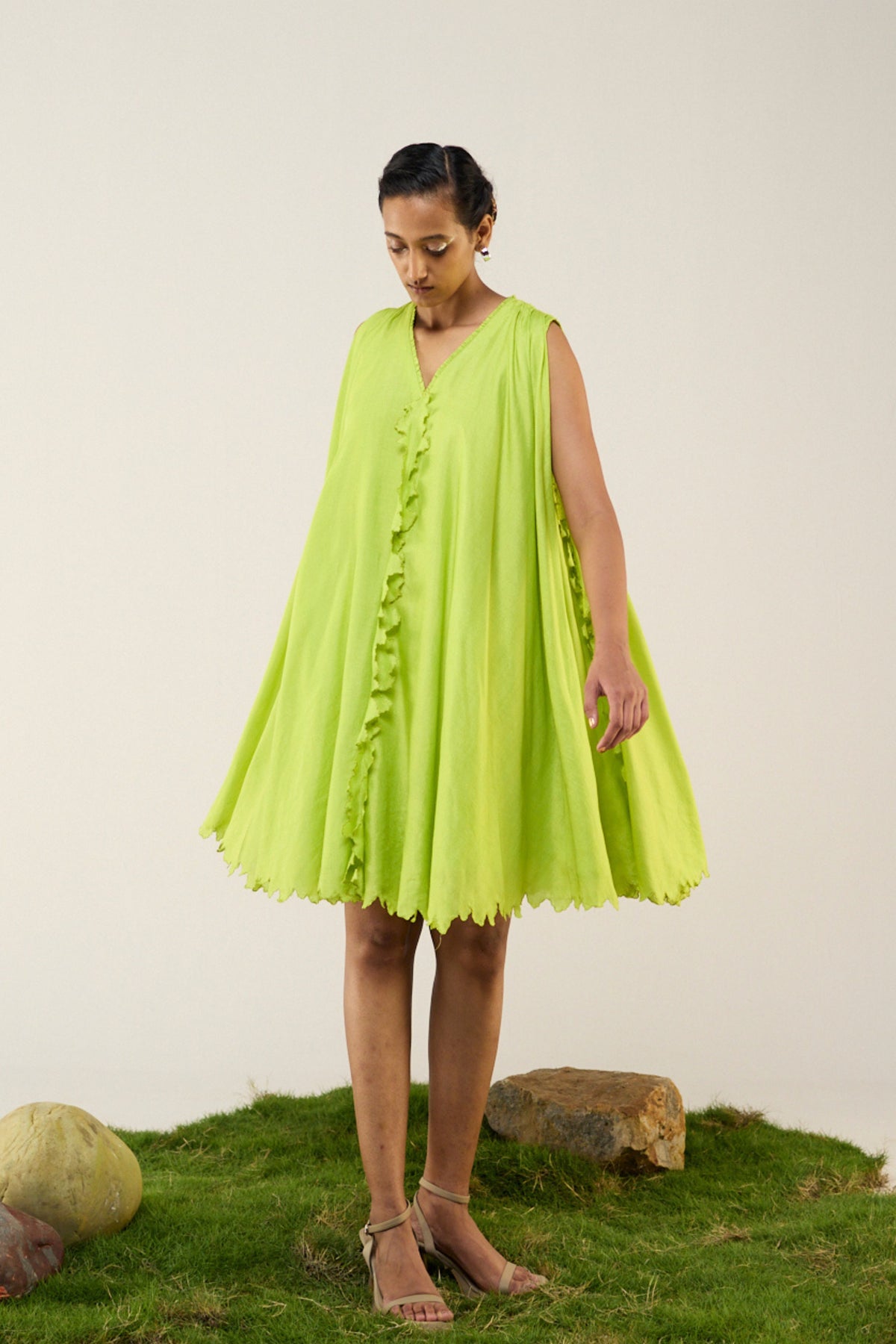 Flora Flutter Dress