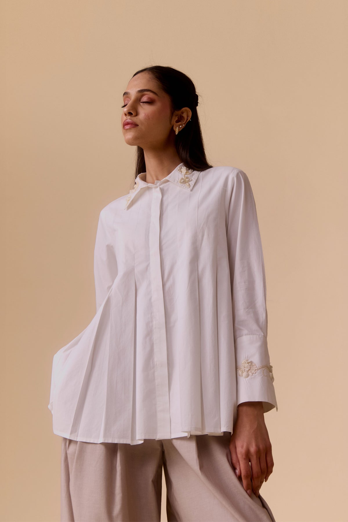 White Eda Shirt