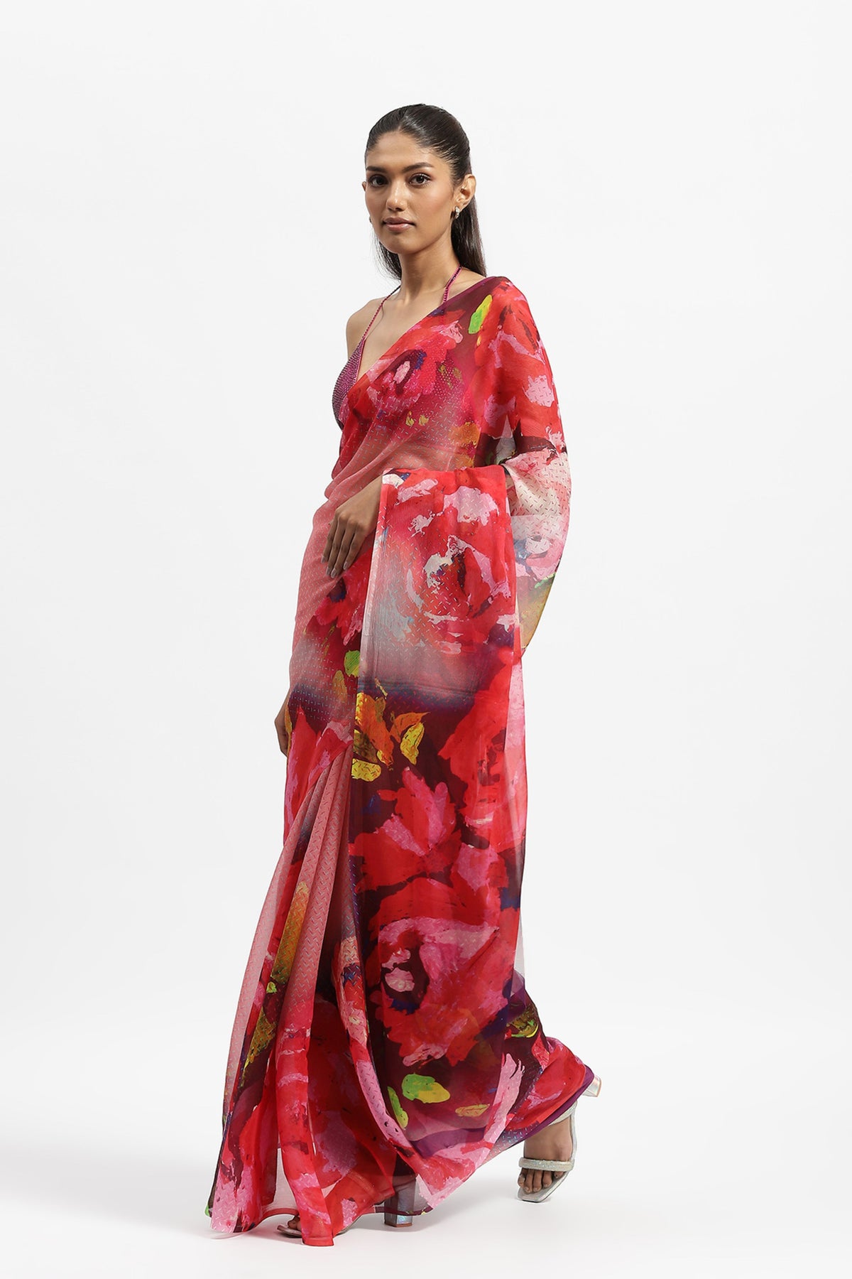 A Happy Feeling Printed Saree