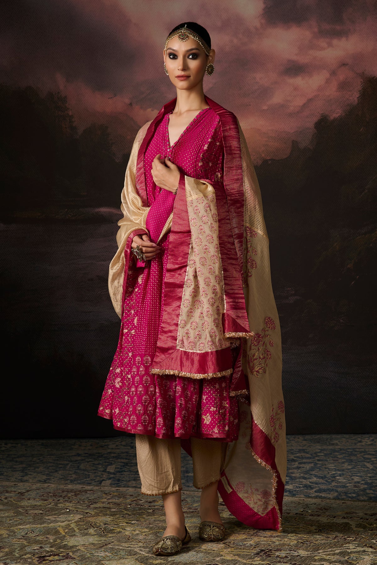 Zoya Anarkali Set