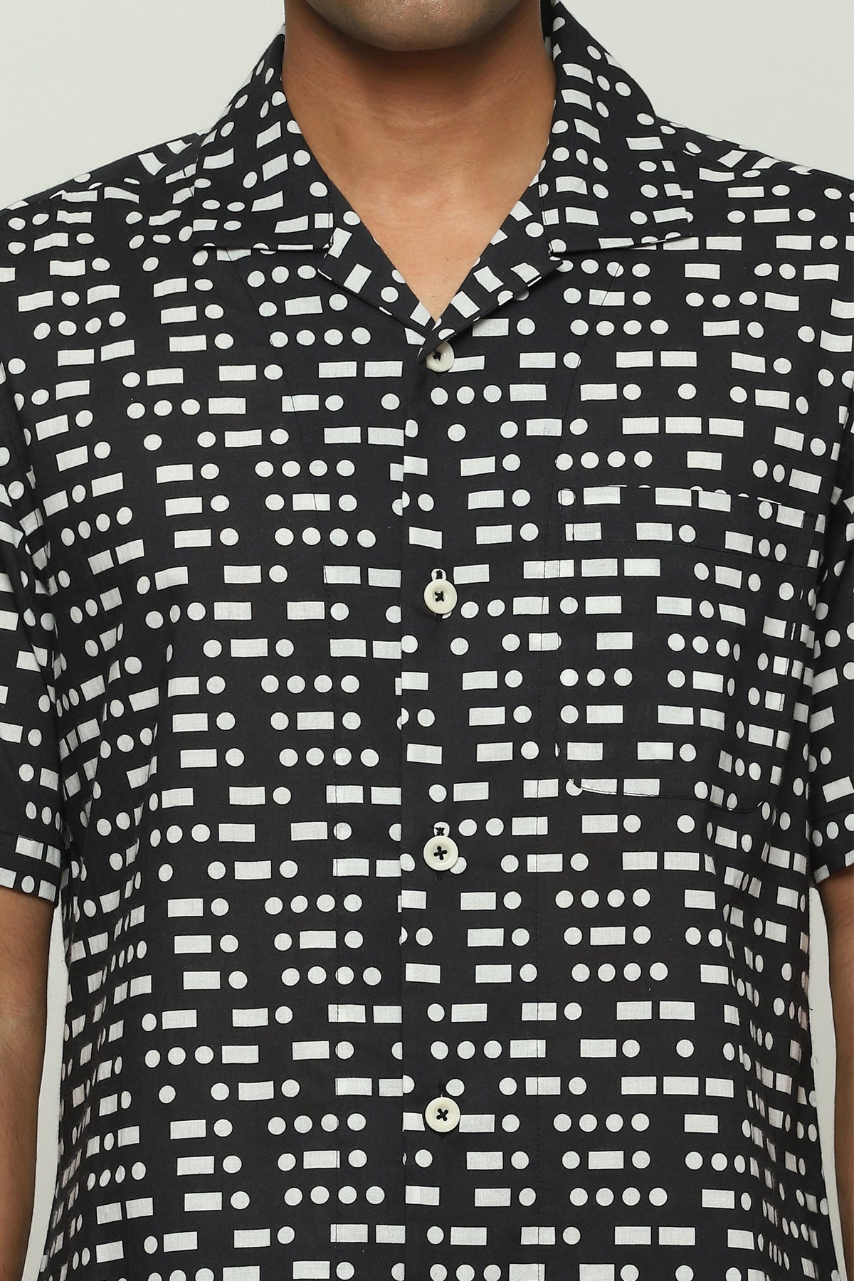 Black &amp; White Shirt
