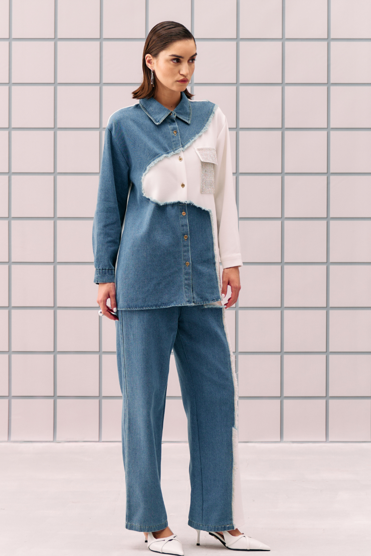 White Tia Co-ord Set