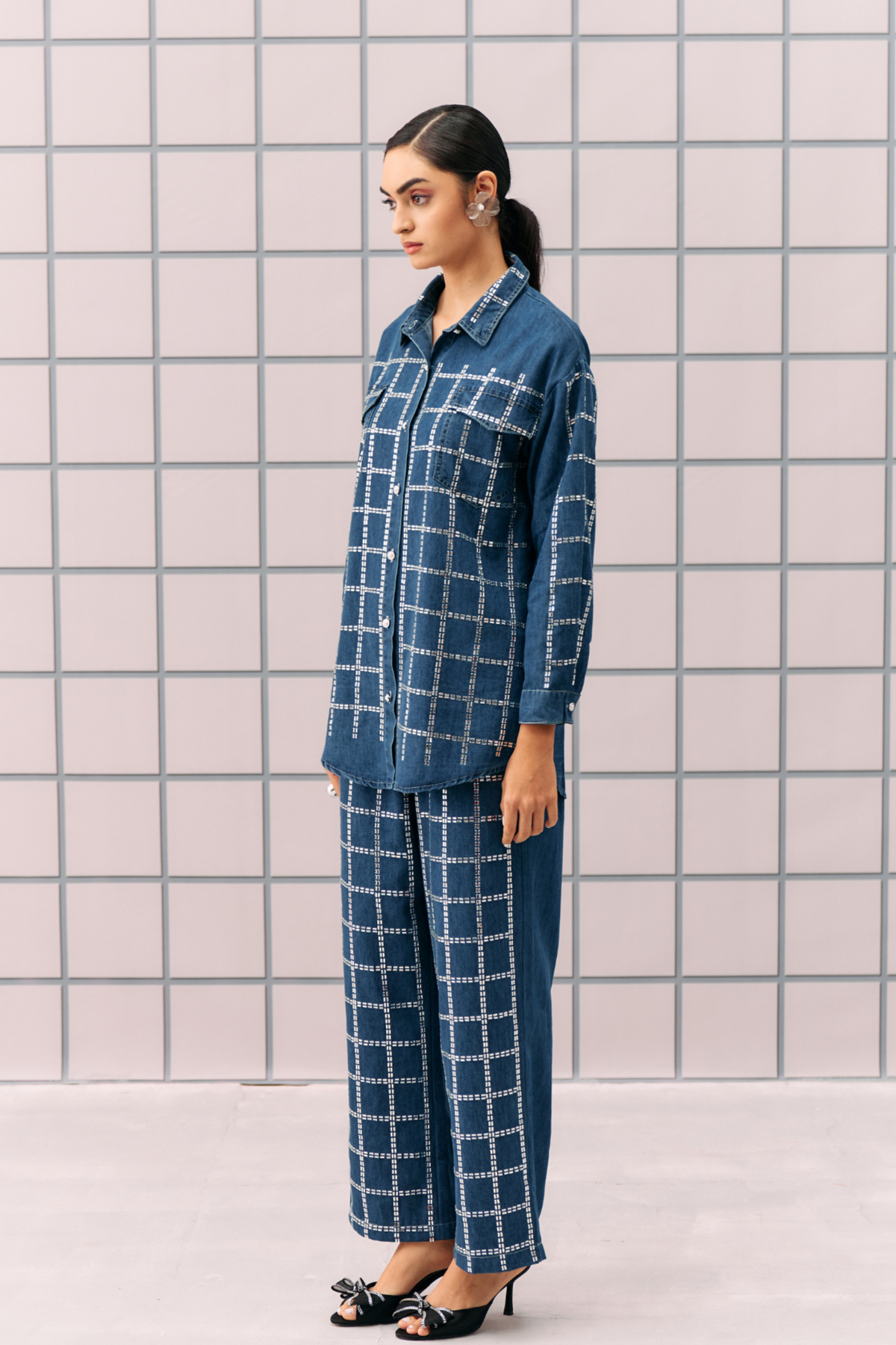Dark Blue Aim Co-ord Set