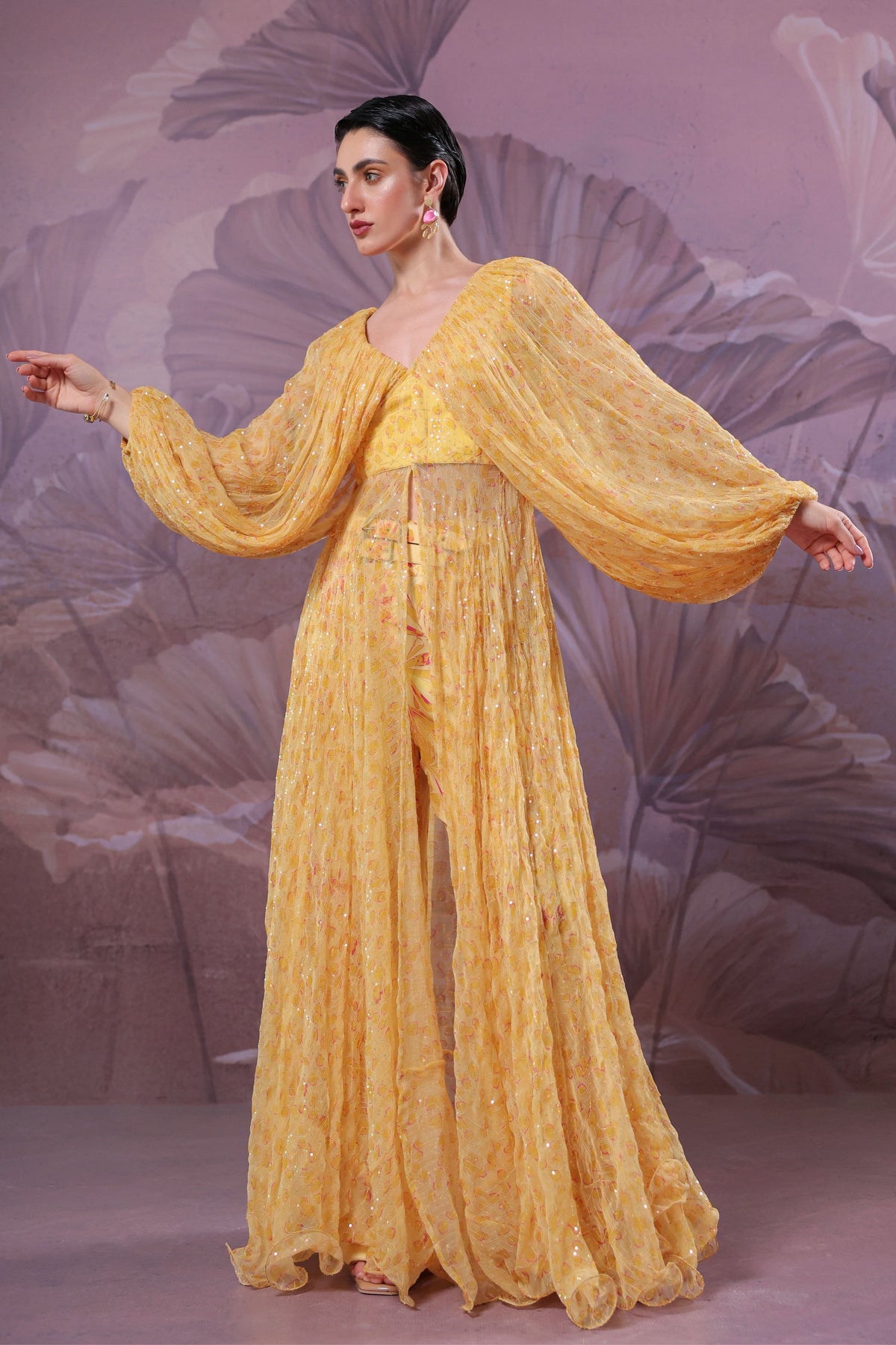The Butter Yellow Flury&#39;s Jacket Set