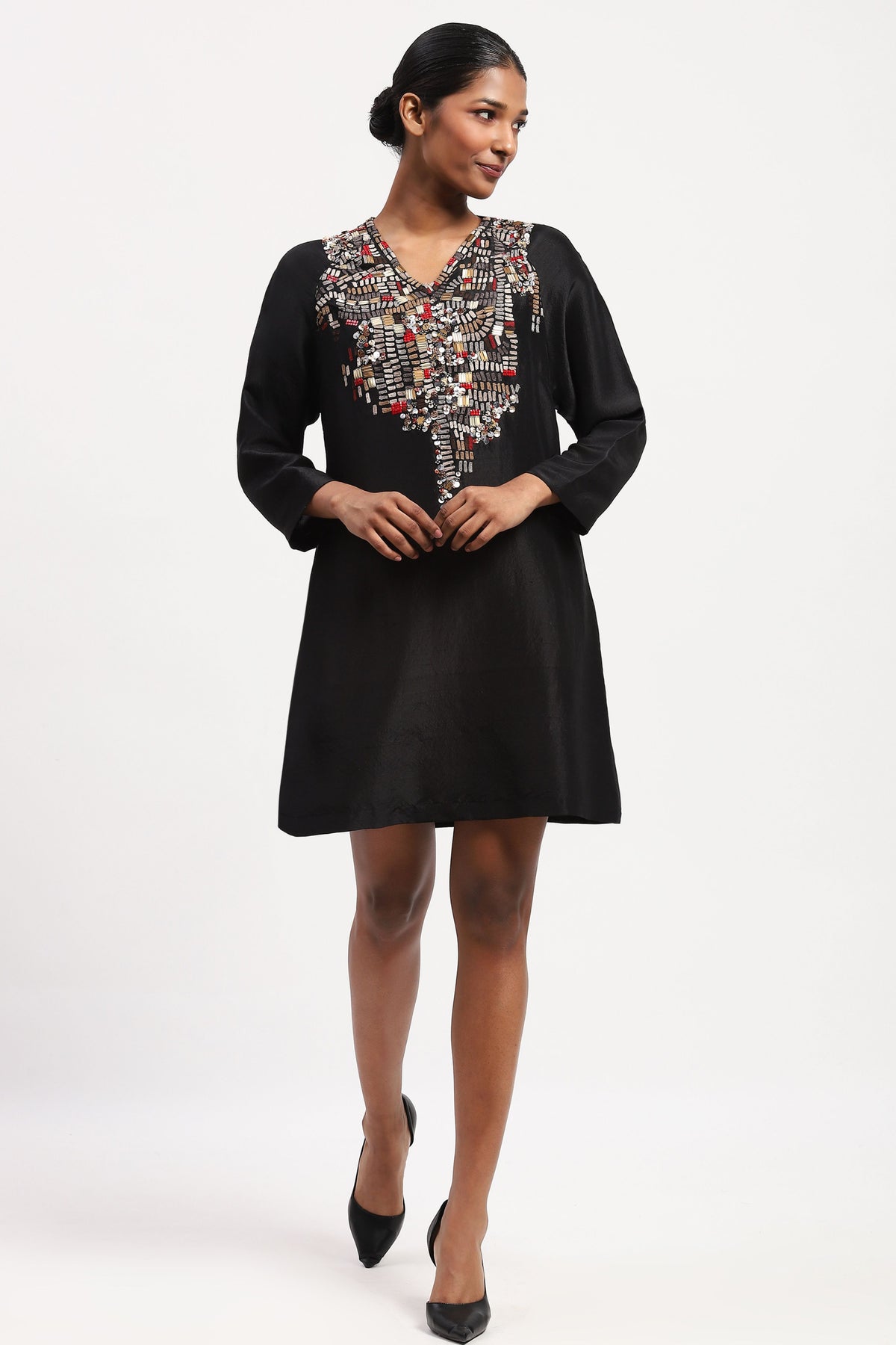 Kente Embroidery Dress