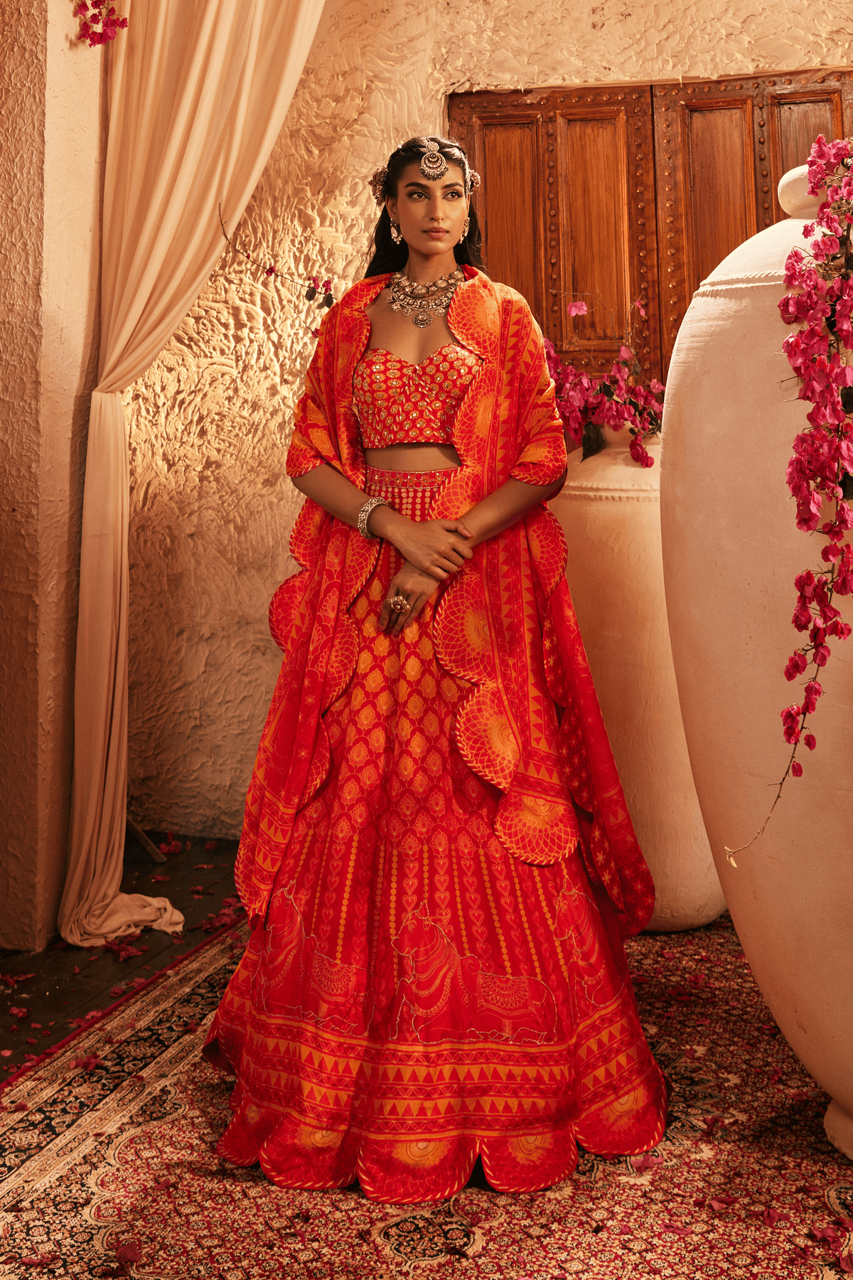 Noa Embroidered Lehenga Set