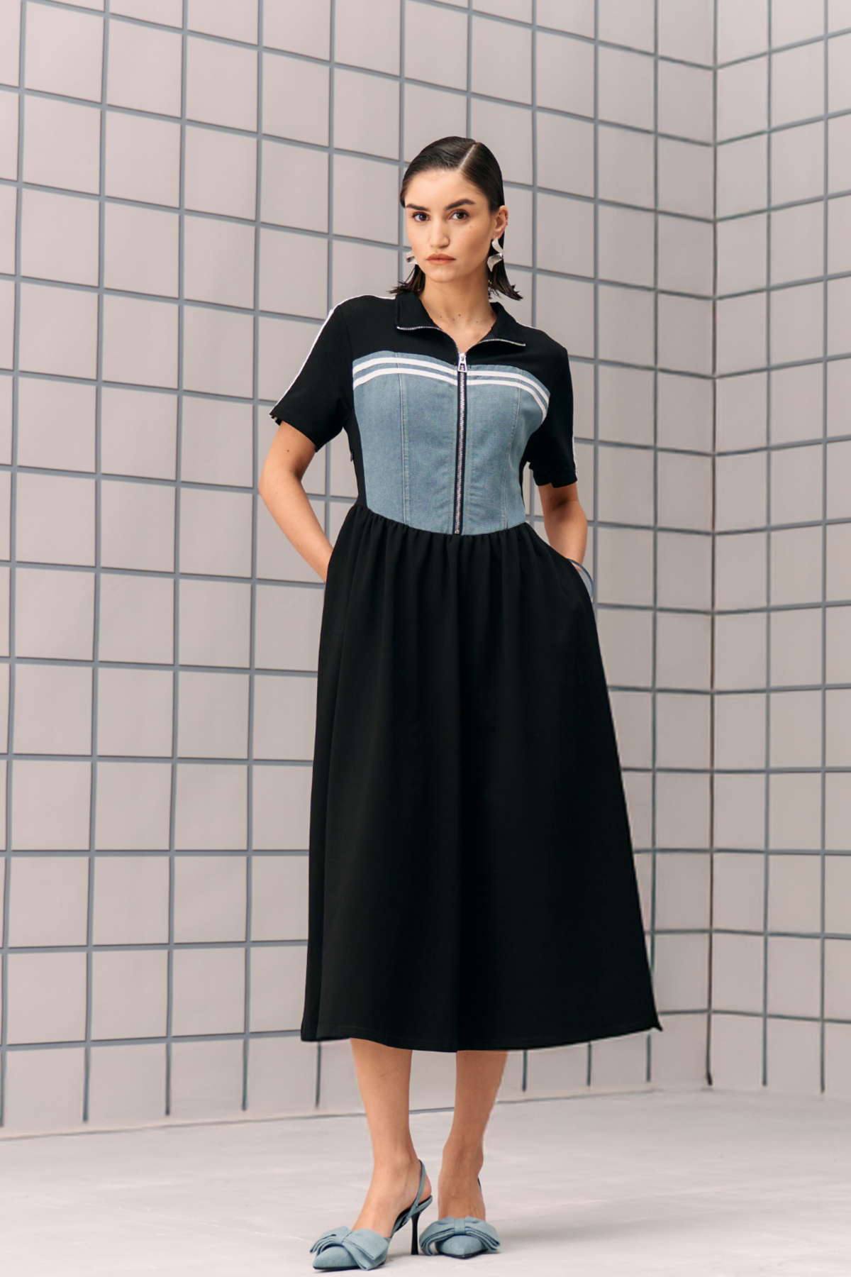 Black Hibo Dress