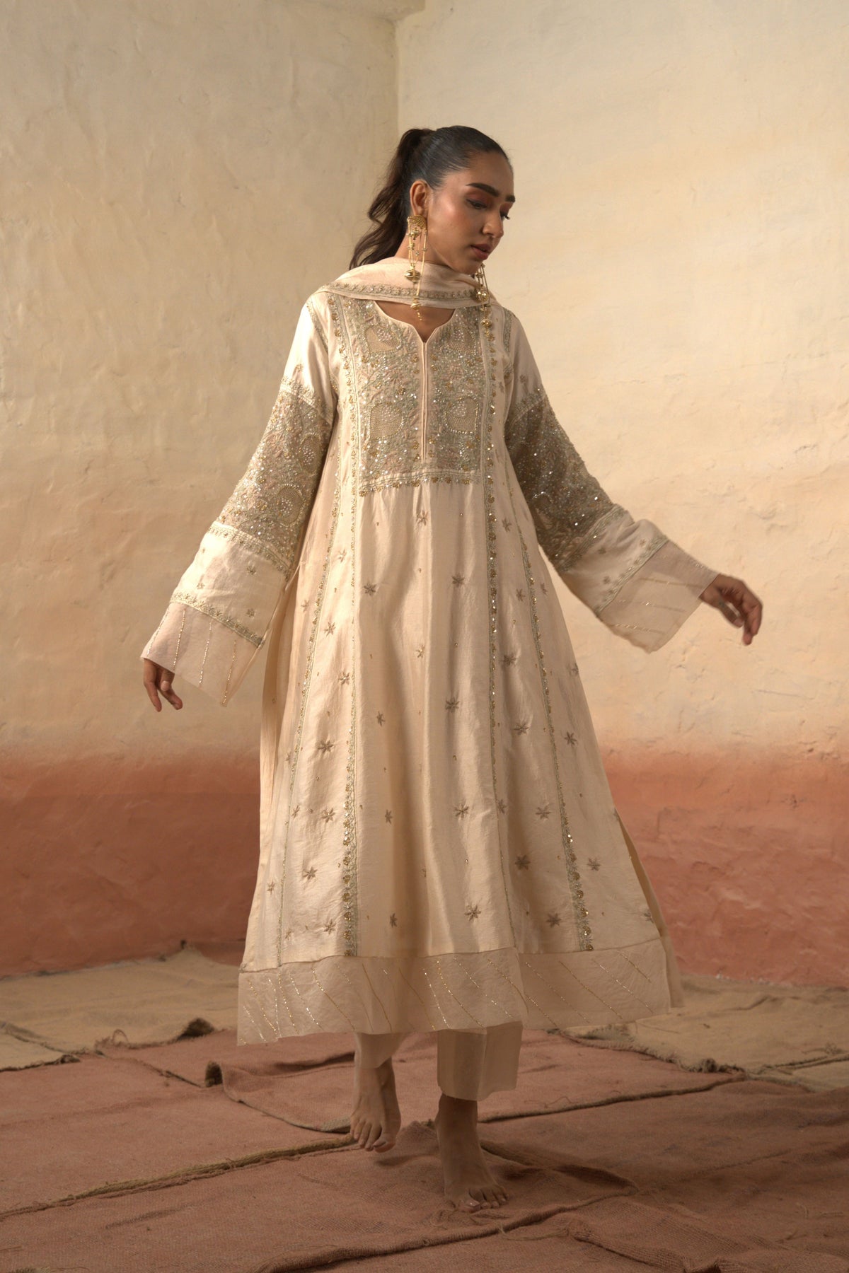 Ivory Kurta Set