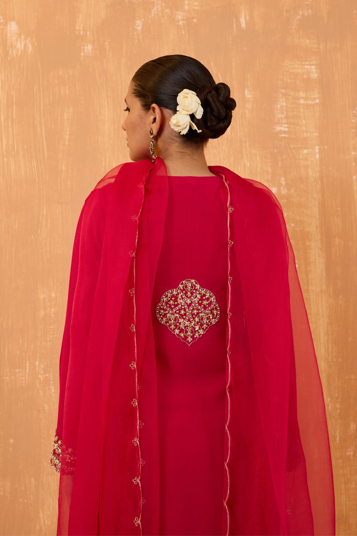 Fuchsia Pink Sharara Set