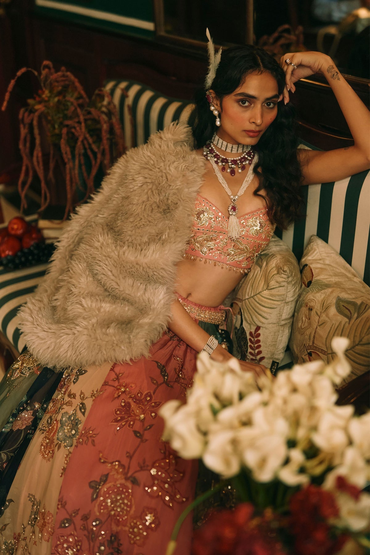 Aura Lehenga Set