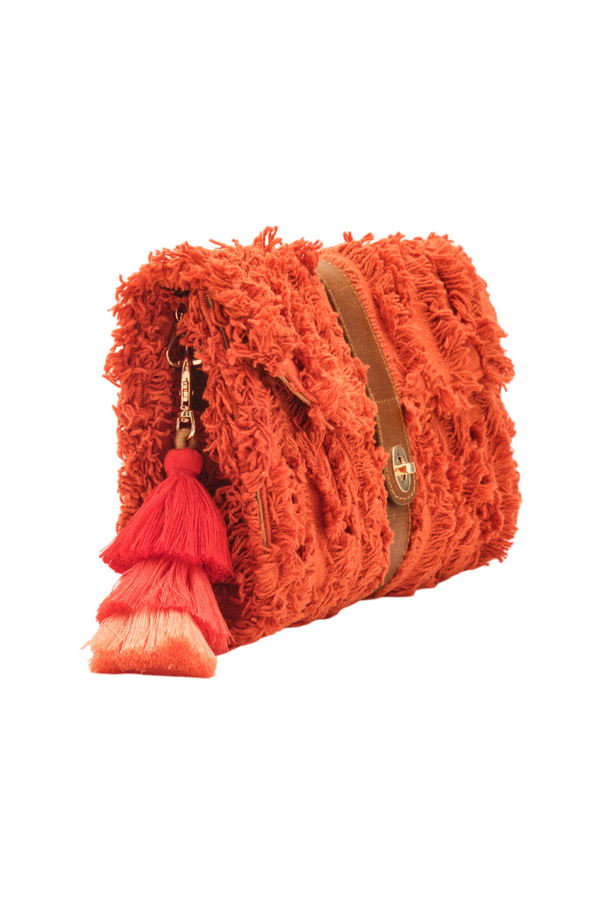 Ruffled Crossbody