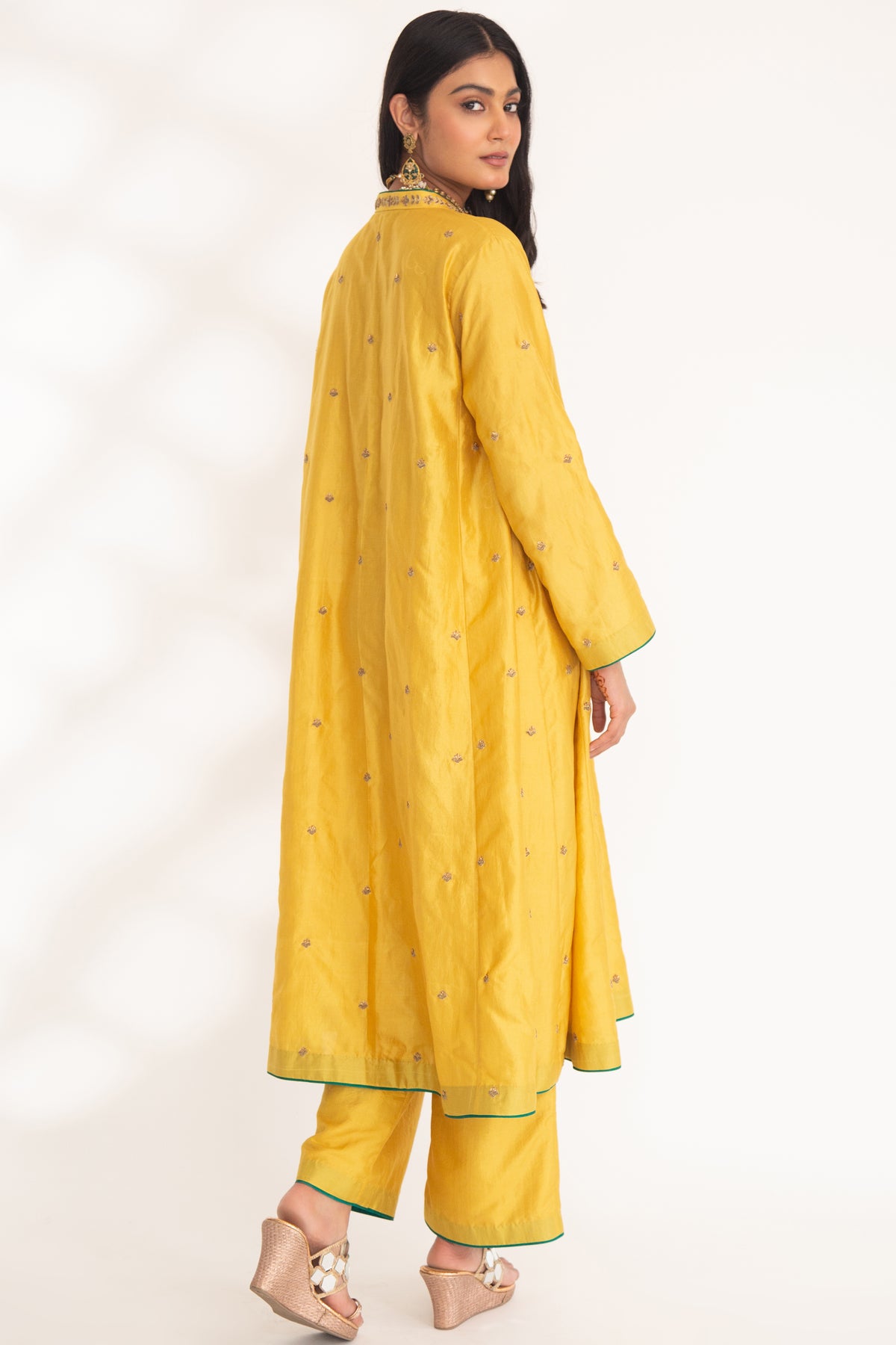 Yellow Iya Kurta Set