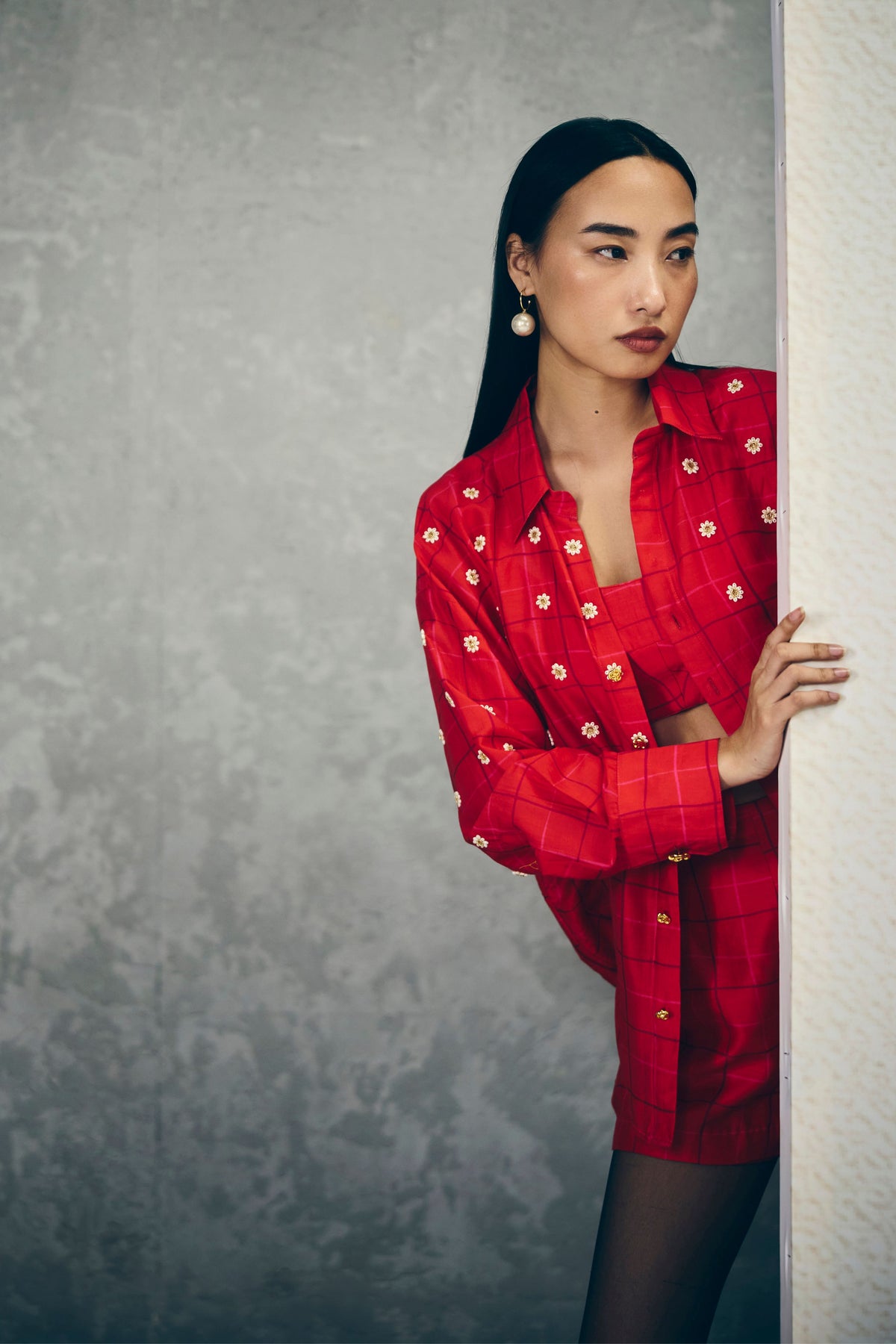 Nori Red Co-ord Set
