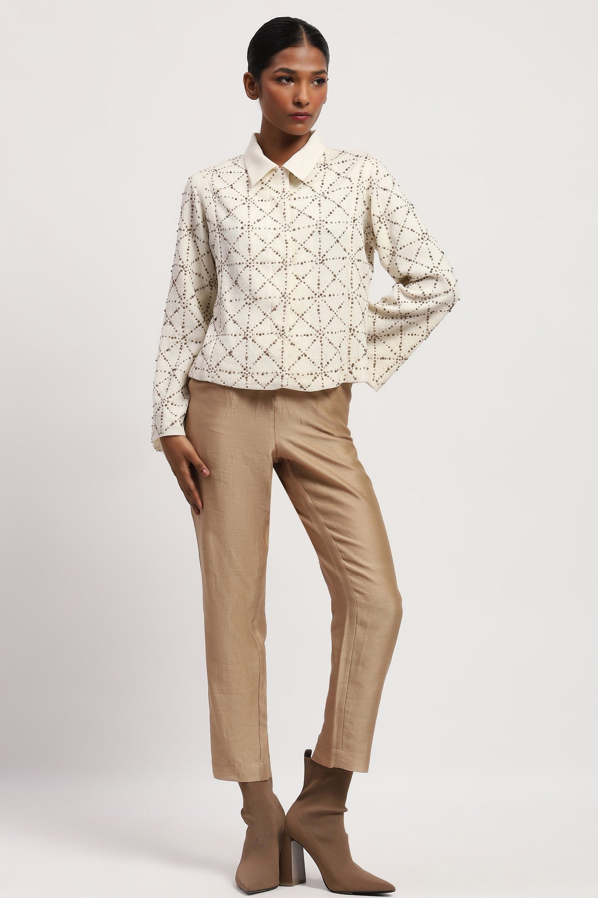 Embroidered Jaali Jacket