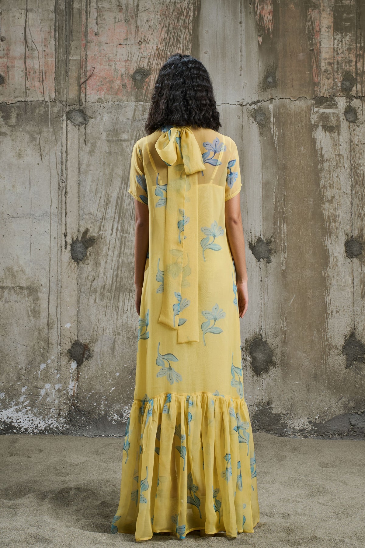 Sunlit Bloom Maxi Dress
